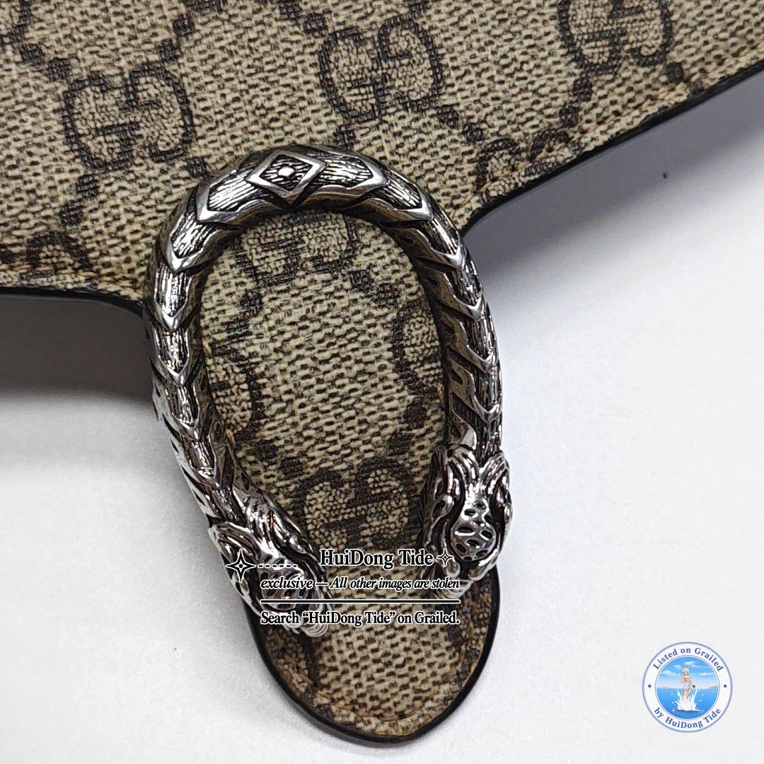 Gucci Gucci Dionysus Monogram Canvas Shoulder Bag Size ONE SIZE - 11 Thumbnail