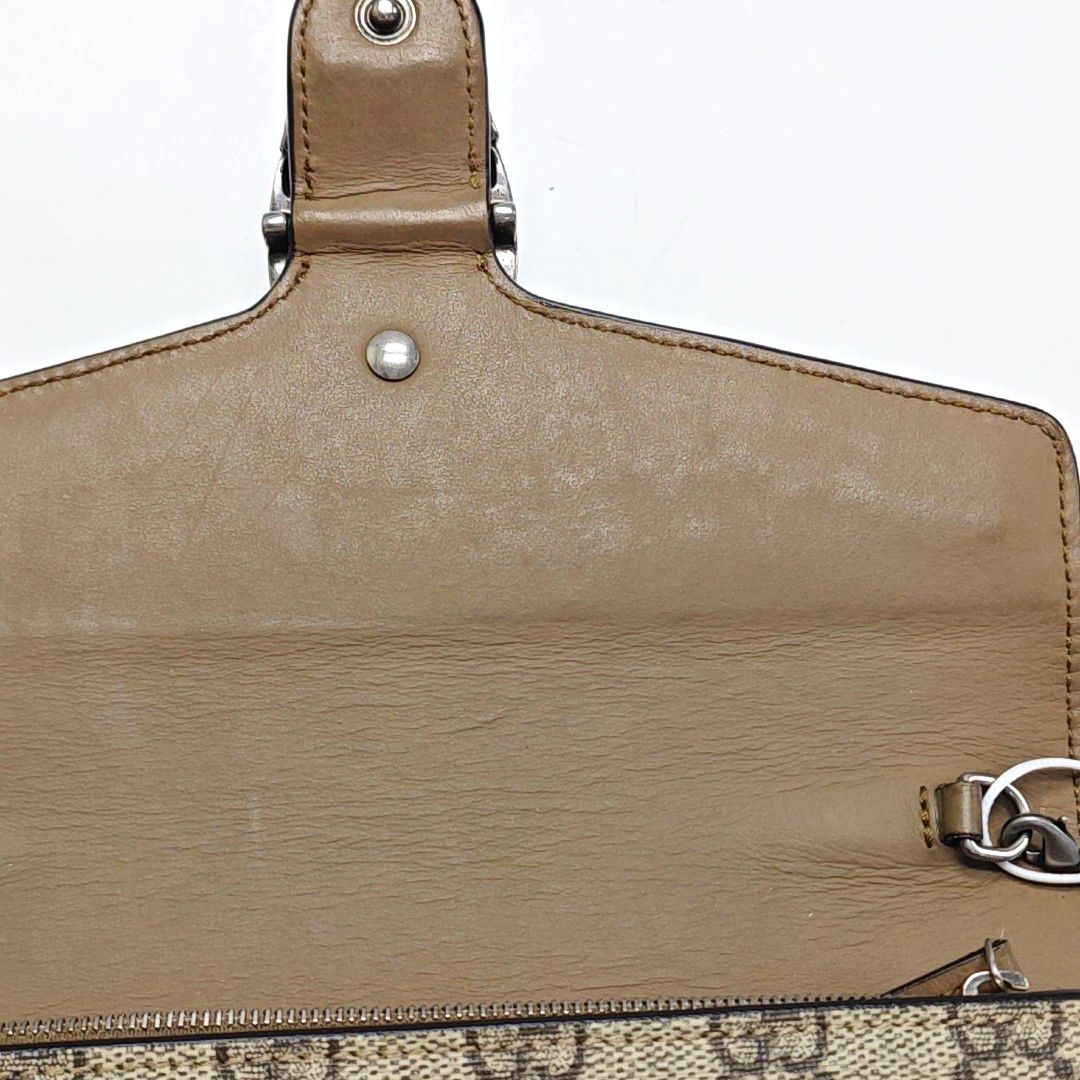 Gucci Gucci Dionysus Monogram Canvas Shoulder Bag Size ONE SIZE - 9 Thumbnail