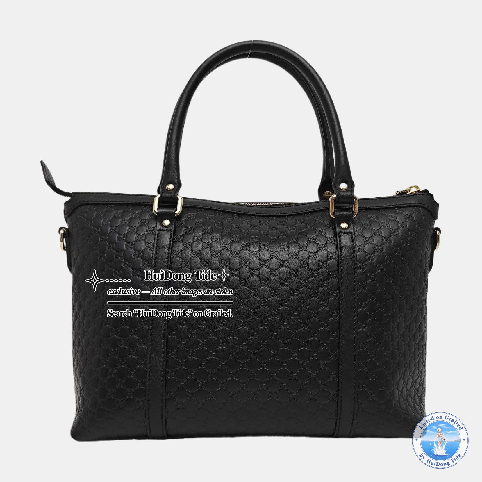 Gucci Gucci Microguccissima Leather Handle Bag ONE SIZE Size ONE SIZE - 5 Thumbnail