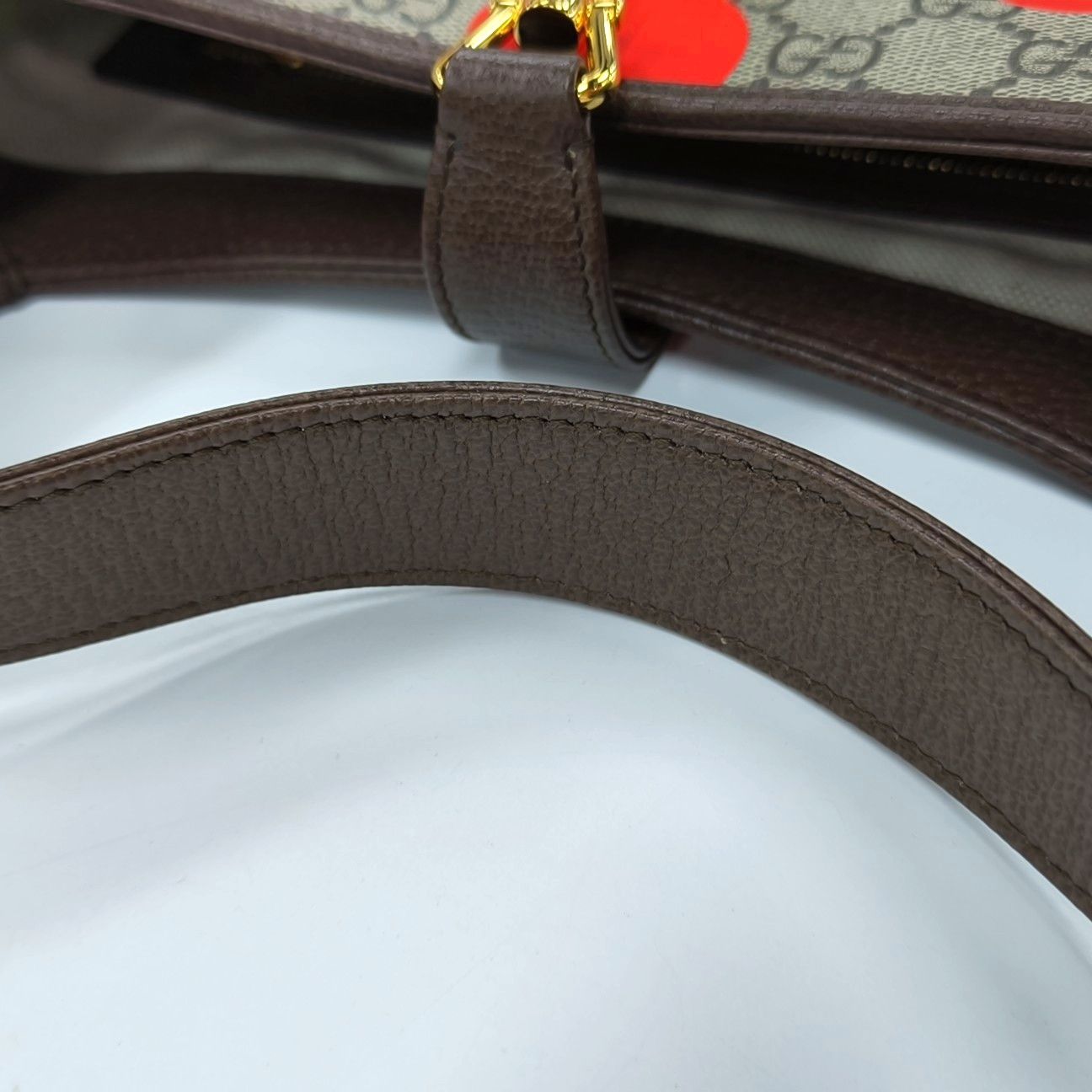 Gucci Gucci Jackie 1961 Polka Dot Canvas Handle Bag Size ONE SIZE - 10 Thumbnail