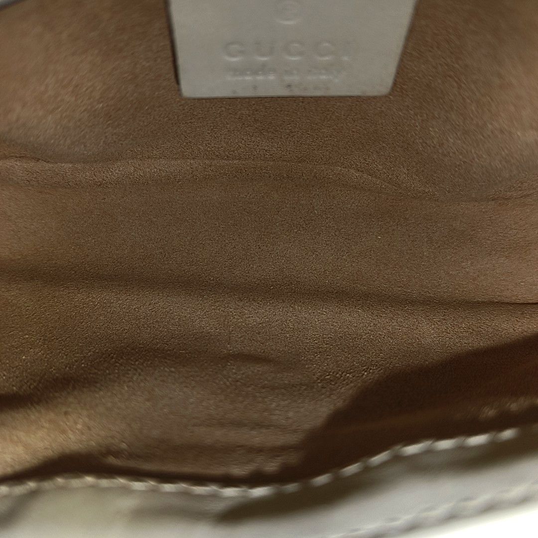 Gucci Gucci GG Marmont Mini Leather Chain Shoulder Bag Size ONE SIZE - 7 Thumbnail