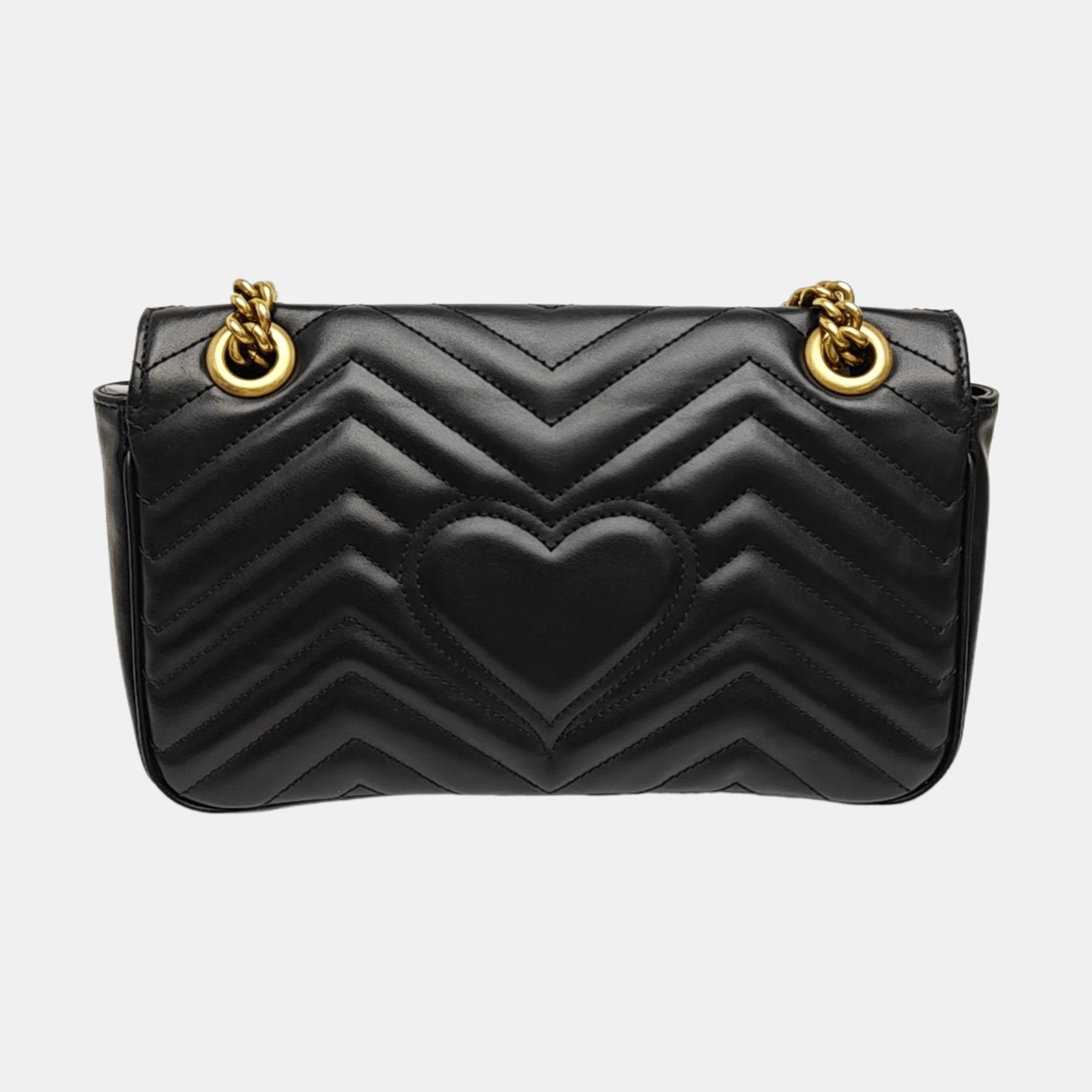 Gucci Gucci GG Marmont Leather Shoulder Bag Size Small Size ONE SIZE - 5 Thumbnail