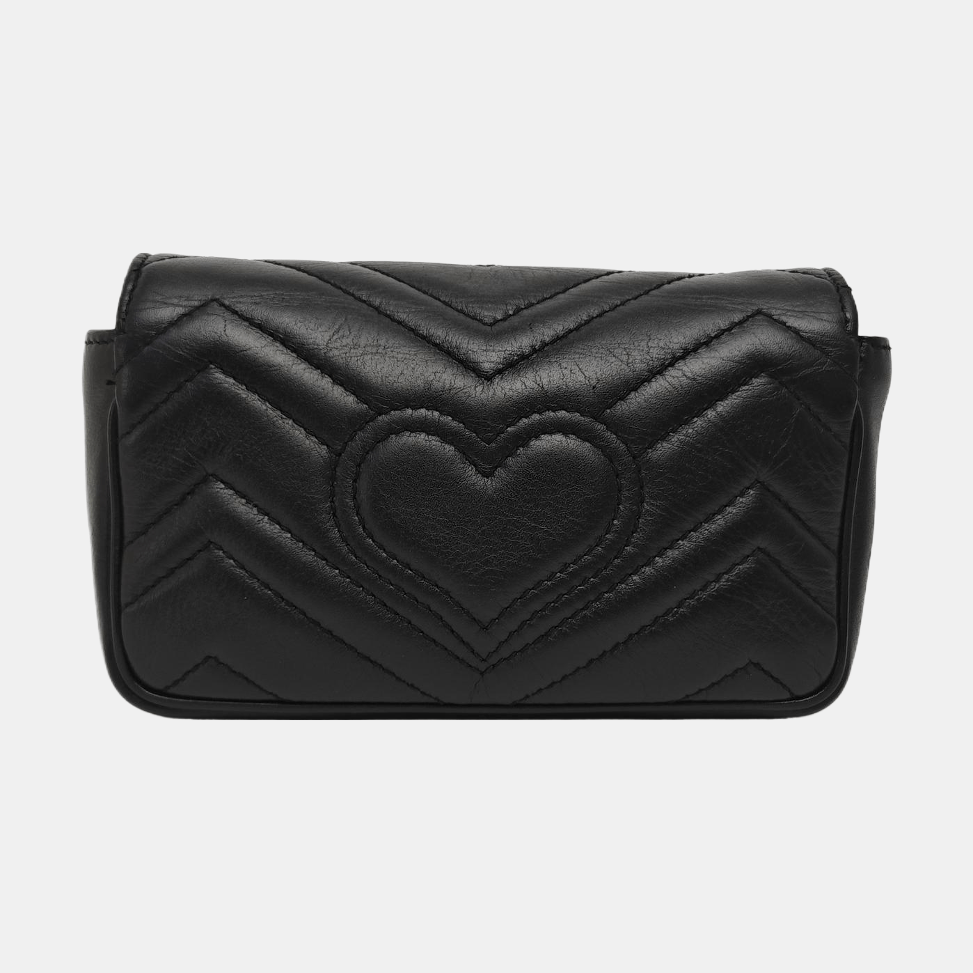 Gucci Gucci GG Marmont Quilted Leather Mini Shoulder Bag Size ONE SIZE - 5 Thumbnail