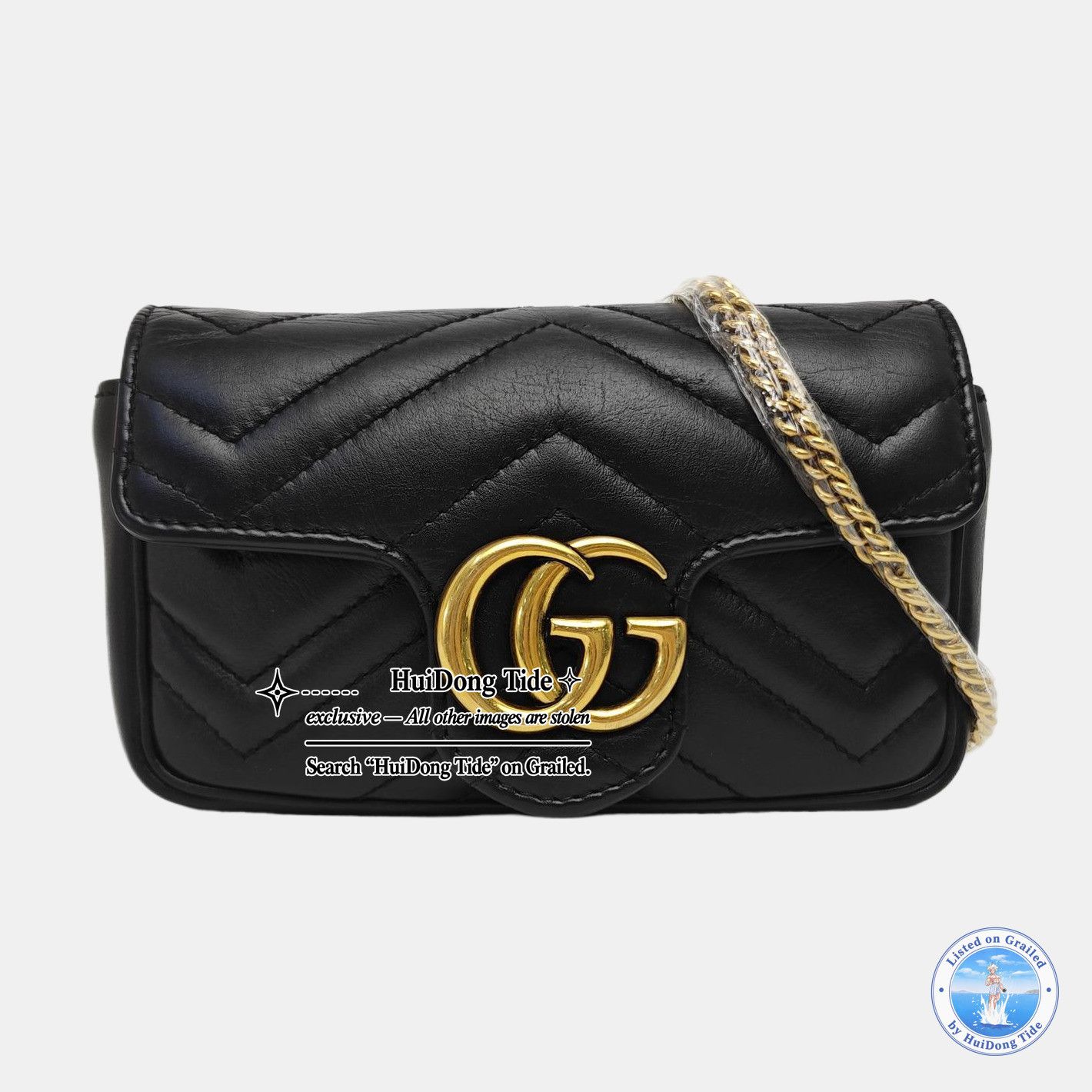 Gucci Gucci GG Marmont Quilted Leather Mini Shoulder Bag Size ONE SIZE - 8 Thumbnail