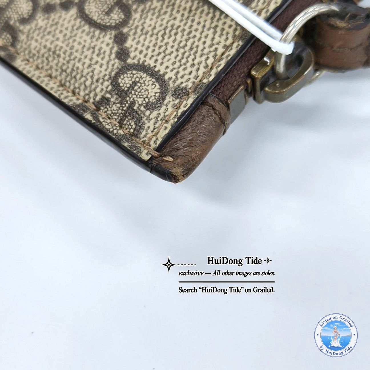 Gucci Gucci Neo Vintage GG Canvas Tiger Clutch Size ONE SIZE Size ONE SIZE - 13 Thumbnail