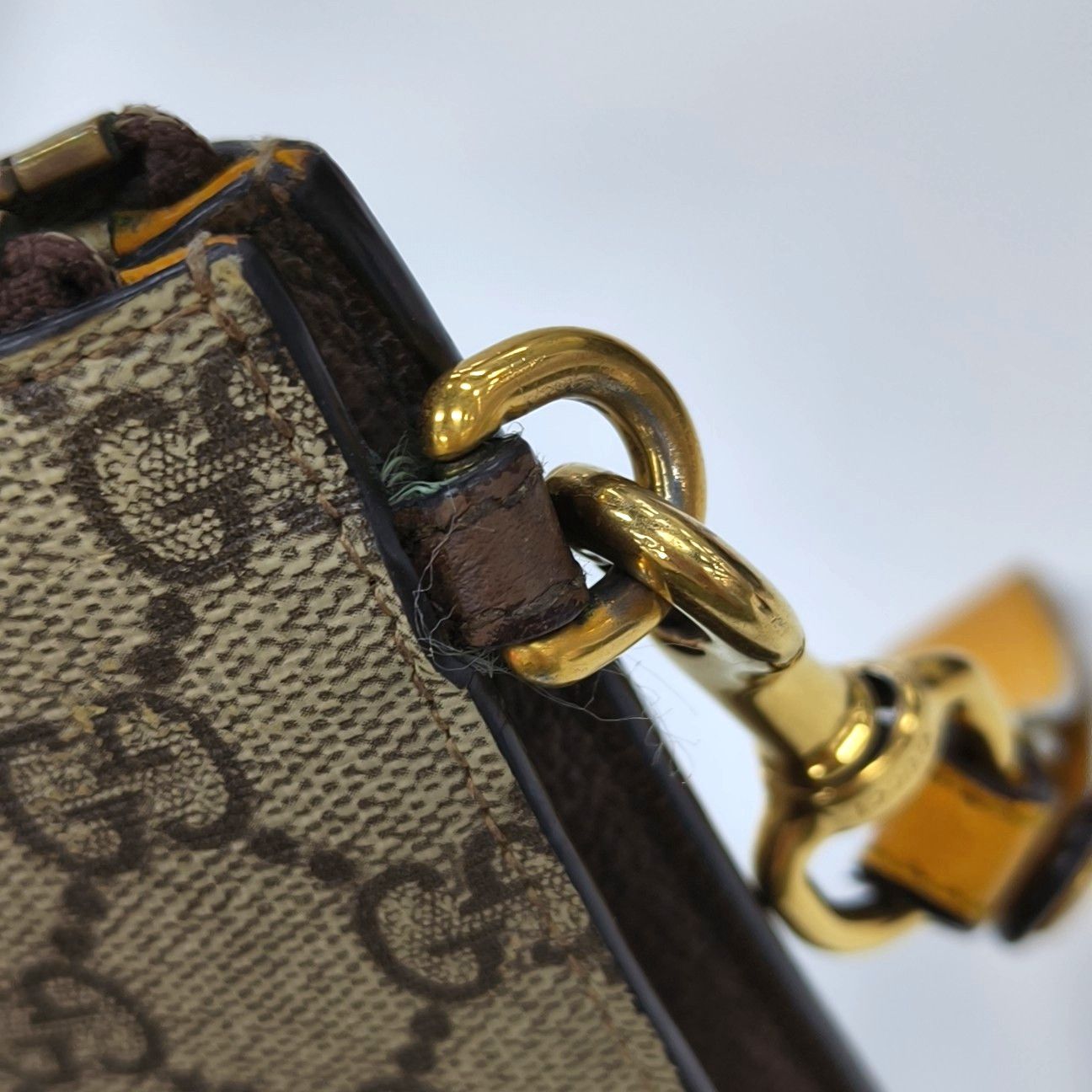 Gucci Gucci Neo Vintage GG Canvas Tiger Clutch Size ONE SIZE Size ONE SIZE - 10 Thumbnail