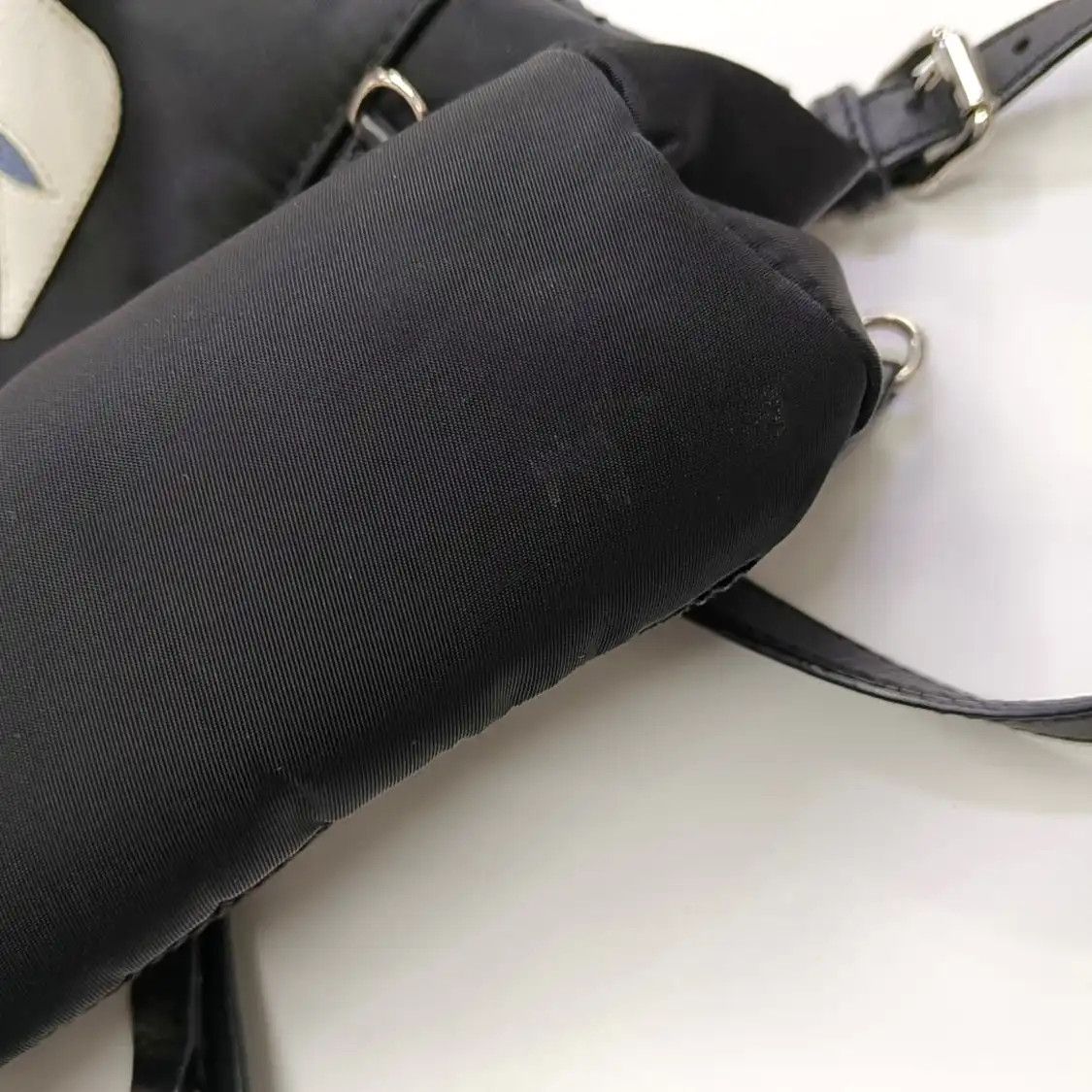 Fendi FENDI Monster black nylon Bag Bugs backpack silver hardware Size ONE SIZE - 11 Thumbnail
