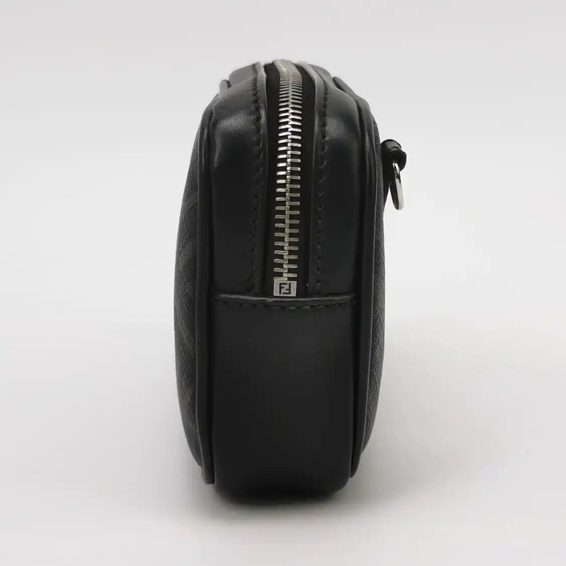 Fendi FENDI camera bag grey coated canvas doubleF print crossbody bag silver hardware Size ONE SIZE - 2 Thumbnail