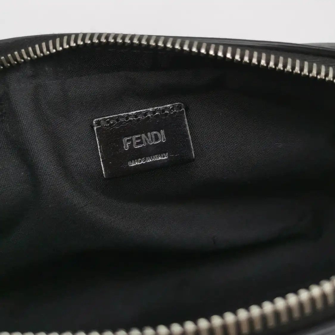 Fendi FENDI camera bag grey coated canvas doubleF print crossbody bag silver hardware Size ONE SIZE - 6 Thumbnail