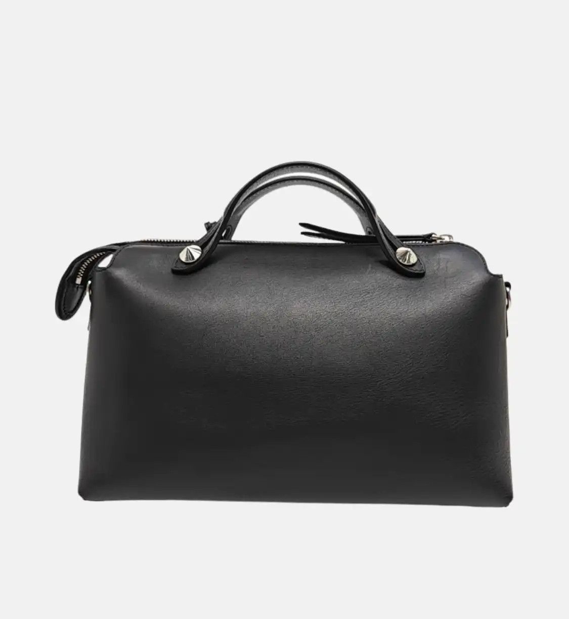 Fendi FENDI By The Way Medium black cowhide leather crossbody bag handbag shoulder bag Size ONE SIZE - 4 Thumbnail