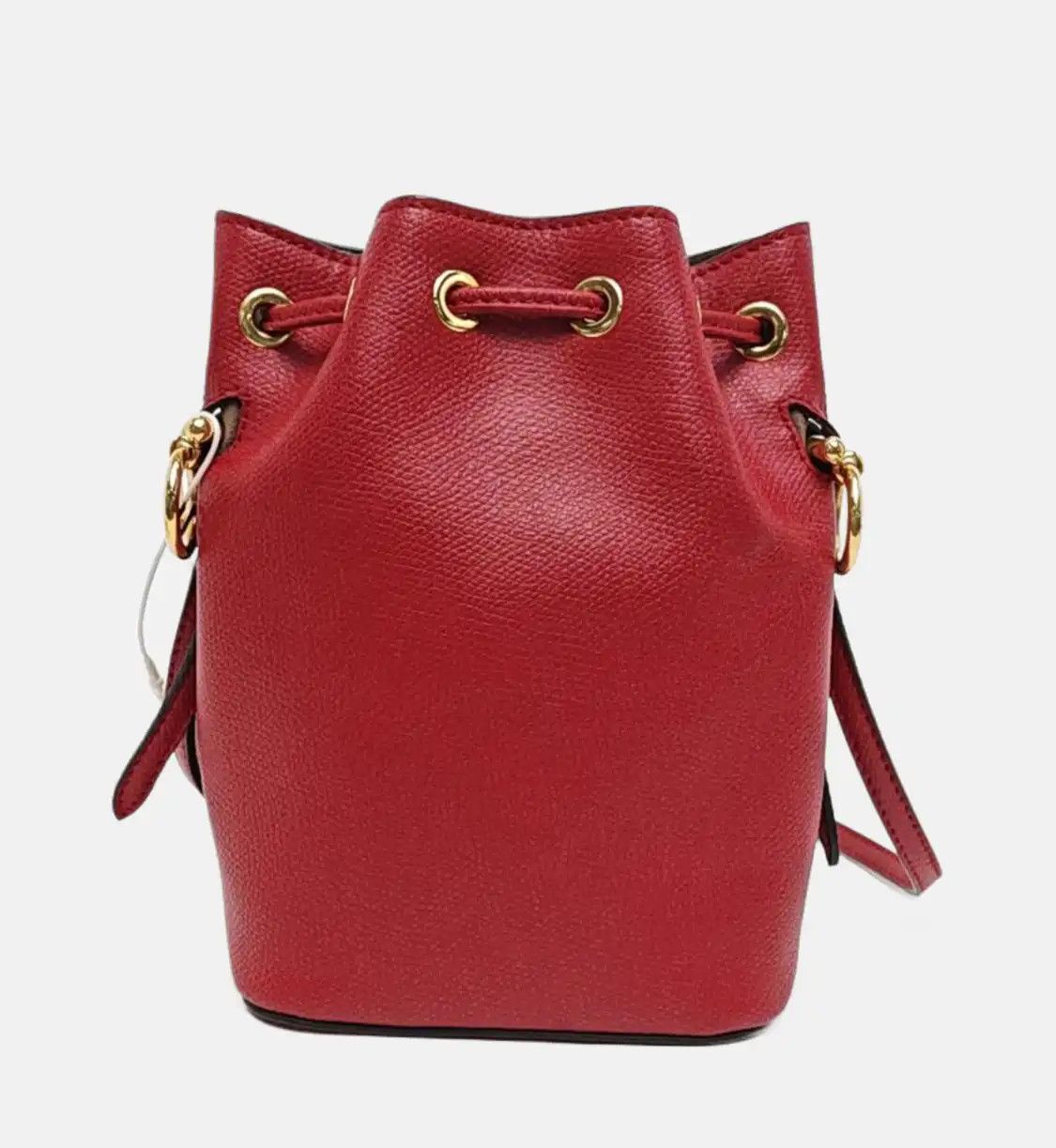 Fendi FENDI Mon Tresor mini red cowhide leather shoulder bag gold hardware detachable Size ONE SIZE - 5 Thumbnail
