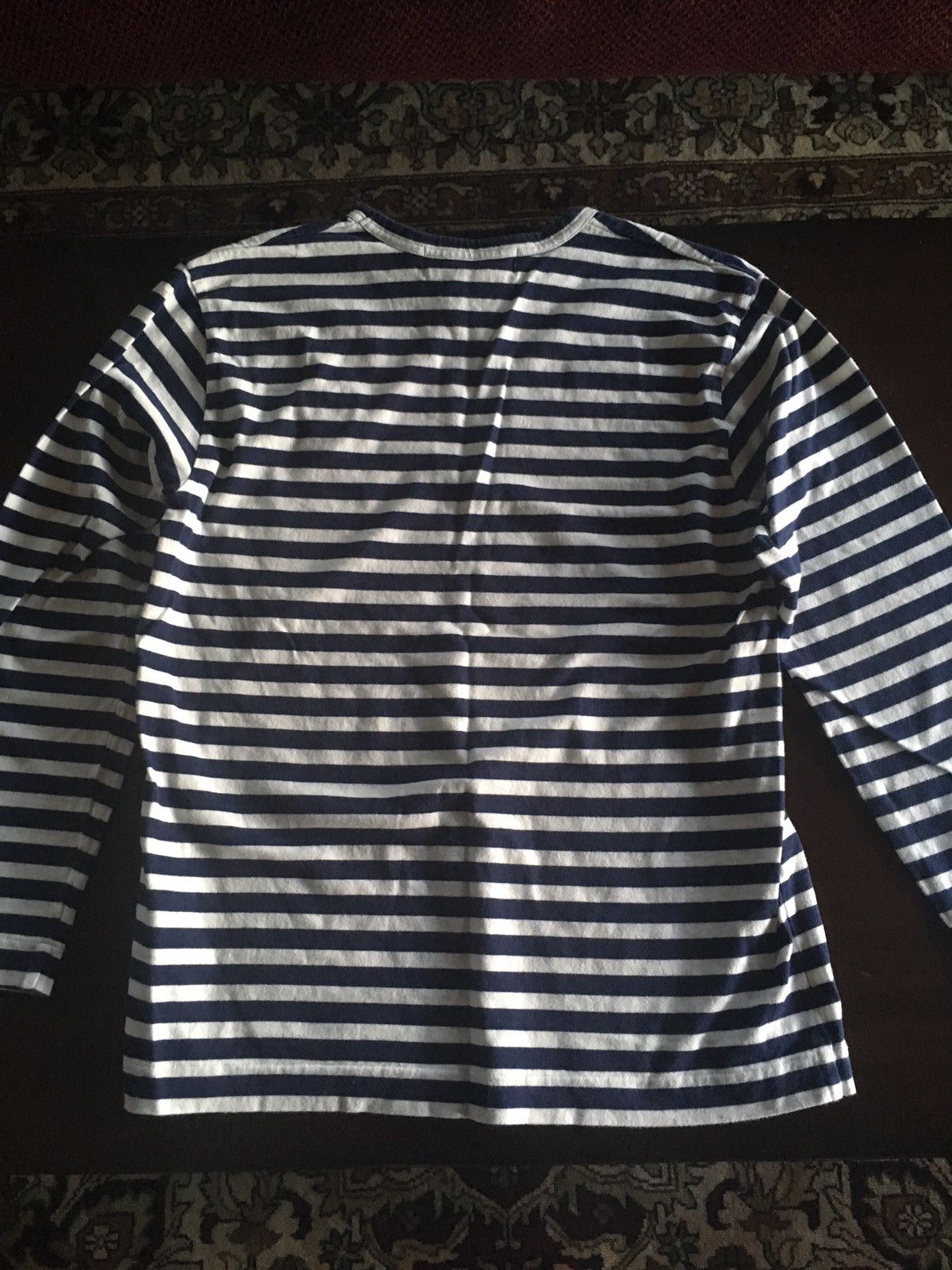 Comme des Garcons PLAY Play L/S Striped Tee Size US S / EU 44-46 / 1 - 2 Thumbnail