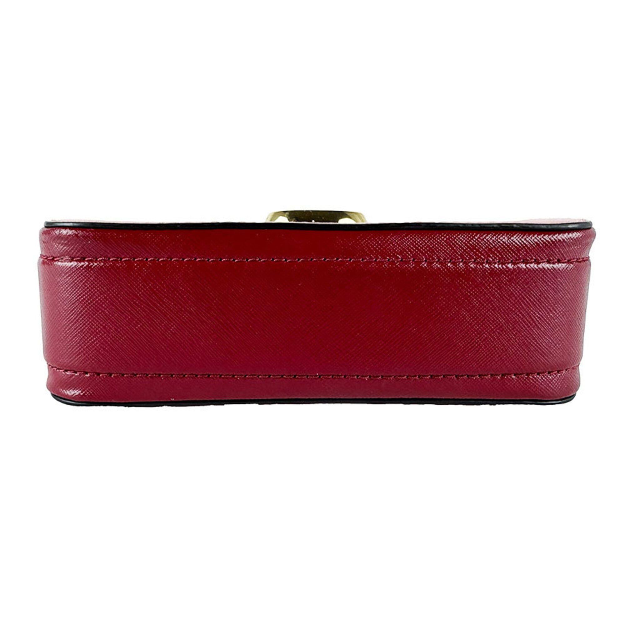 Marc Jacobs Marc Jacobs Snapshot Shoulder Bag, Coated Canvas, Pink, Gold, Red, Women's (z10930) Size ONE SIZE - 4 Thumbnail
