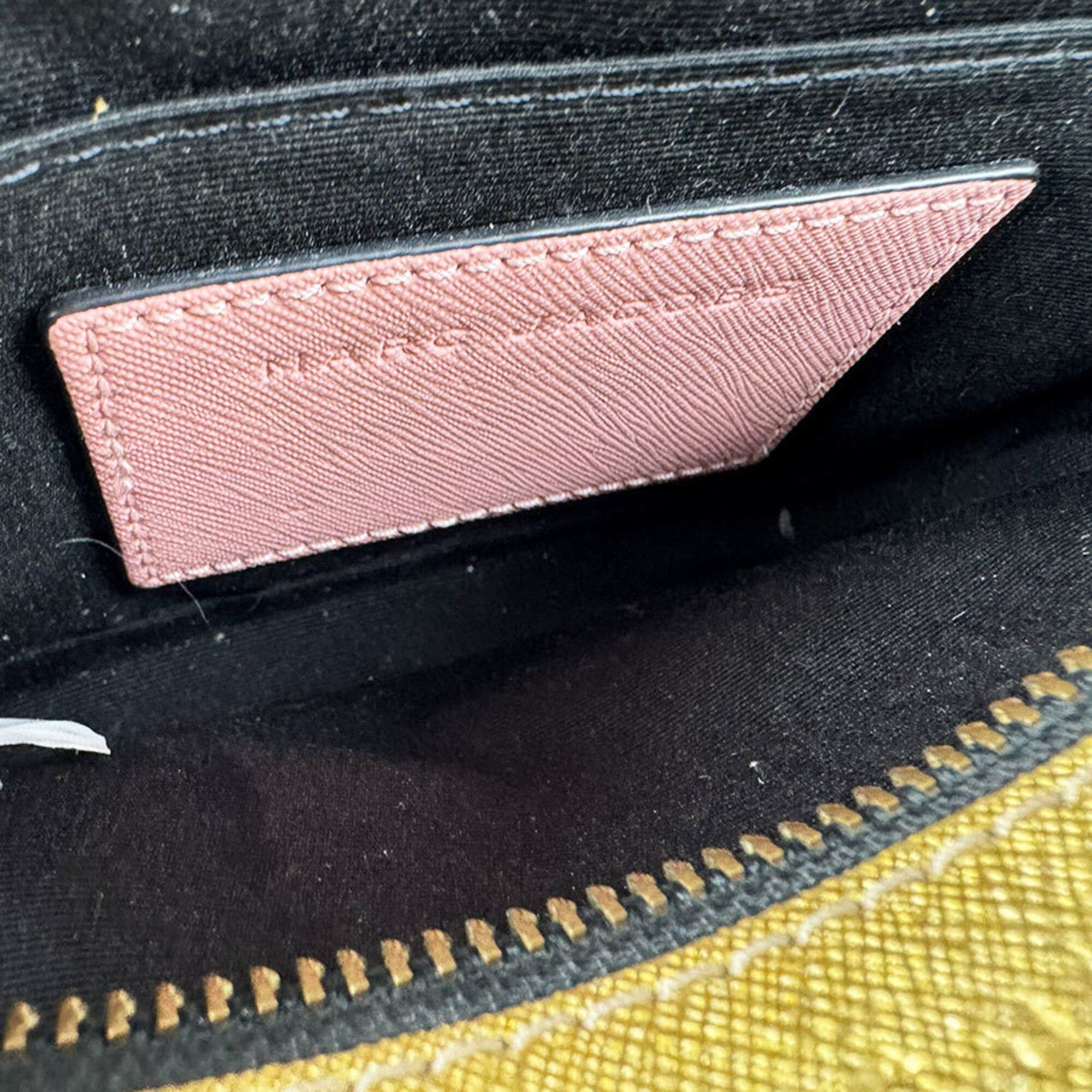 Marc Jacobs Marc Jacobs Snapshot Shoulder Bag, Coated Canvas, Pink, Gold, Red, Women's (z10930) Size ONE SIZE - 5 Thumbnail