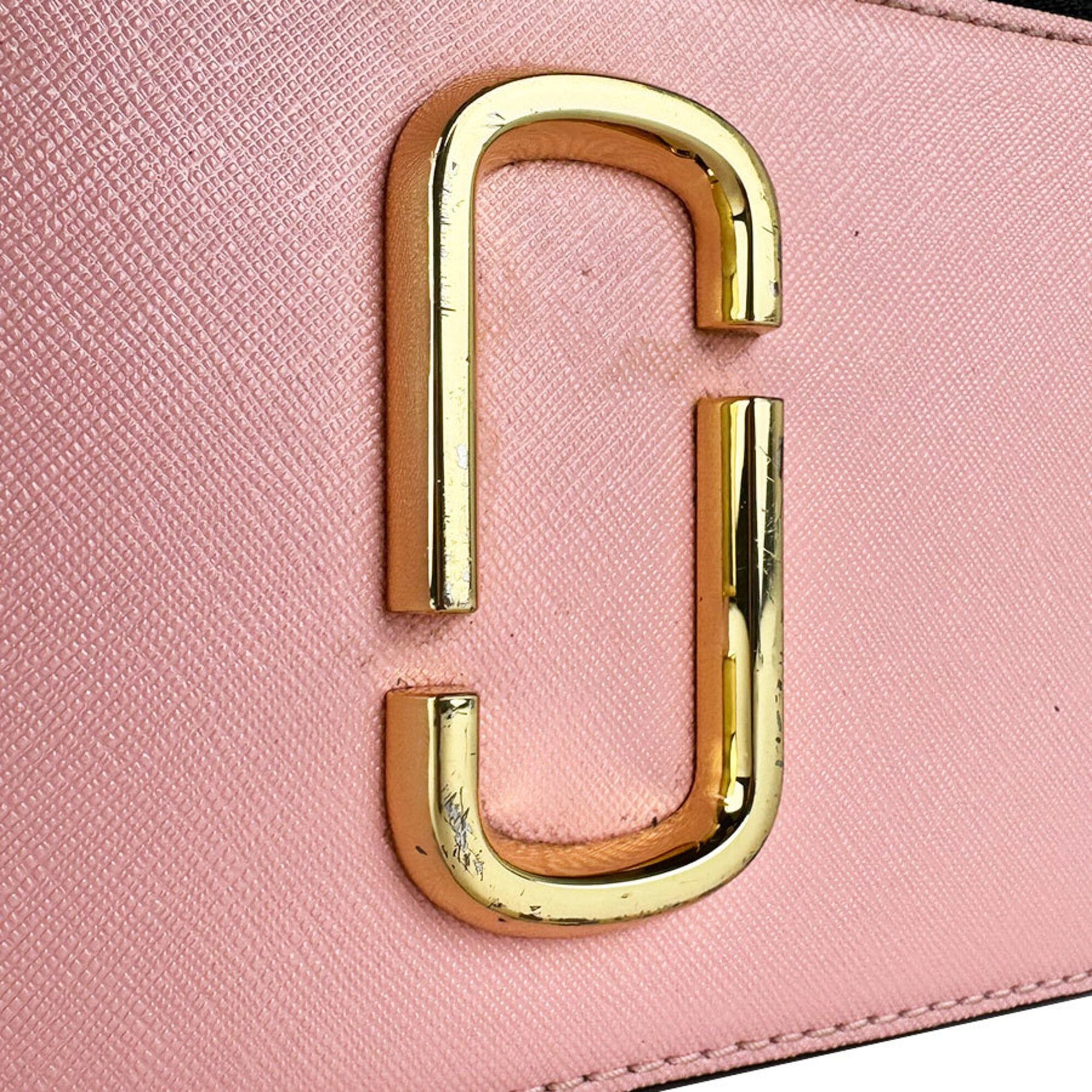 Marc Jacobs Marc Jacobs Snapshot Shoulder Bag, Coated Canvas, Pink, Gold, Red, Women's (z10930) Size ONE SIZE - 11 Thumbnail