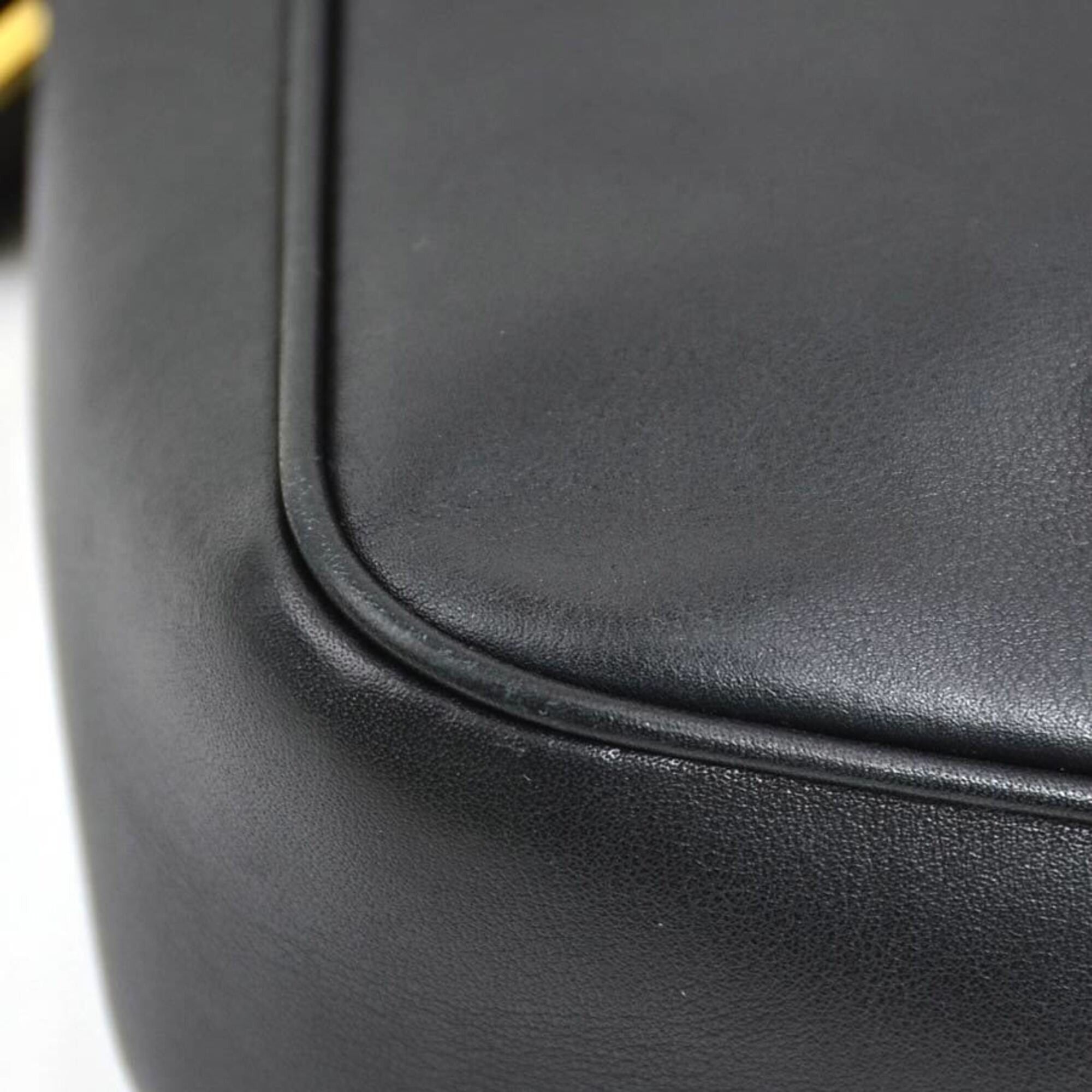 Versace Versace Medusa Crossbody Shoulder Bag, Leather, Black & Gold, Men's Women's, e62121k Size ONE SIZE - 13 Thumbnail
