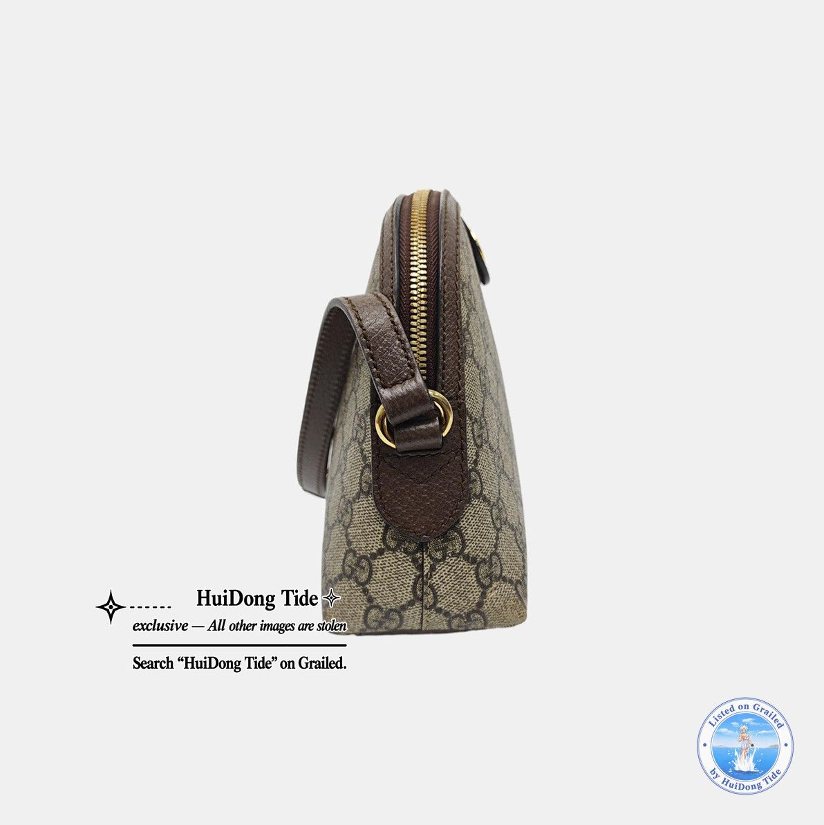 Gucci Gucci Ophidia Coated Canvas Shoulder Bag Size ONE SIZE - 4 Thumbnail