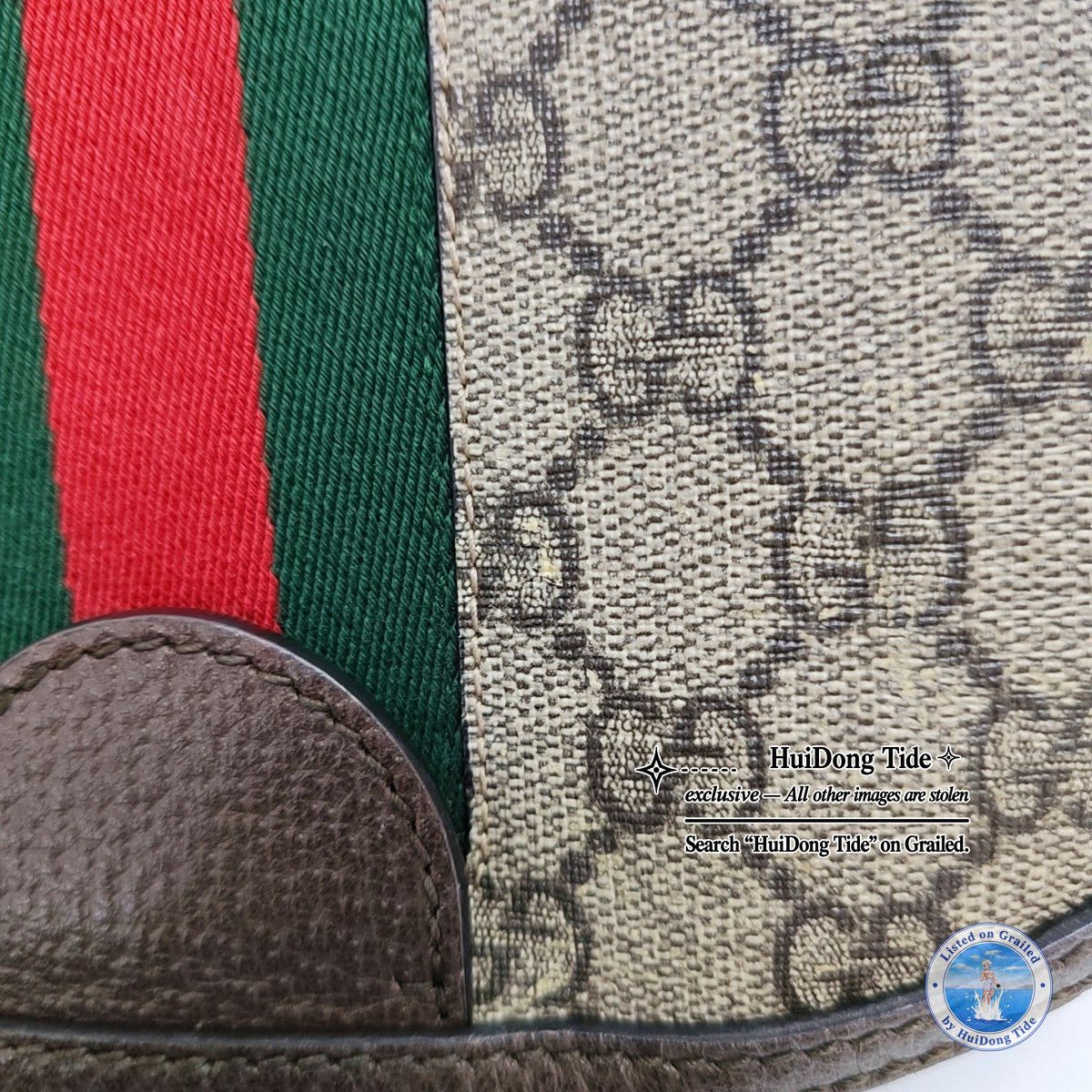 Gucci Gucci Ophidia Coated Canvas Shoulder Bag Size ONE SIZE - 10 Thumbnail