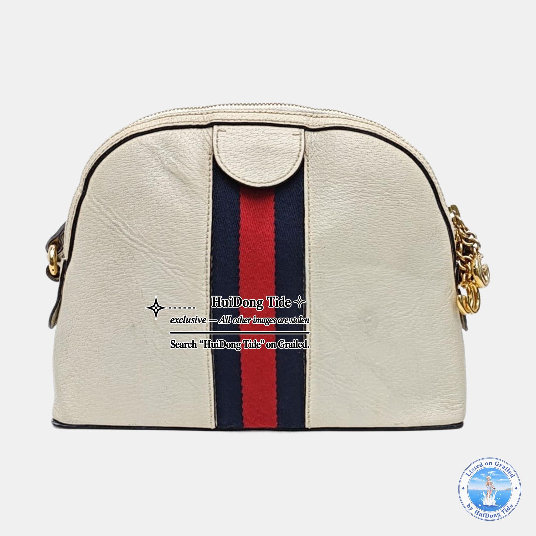 Gucci Gucci Ophidia Small Leather Shoulder Bag Size ONE SIZE - 5 Thumbnail