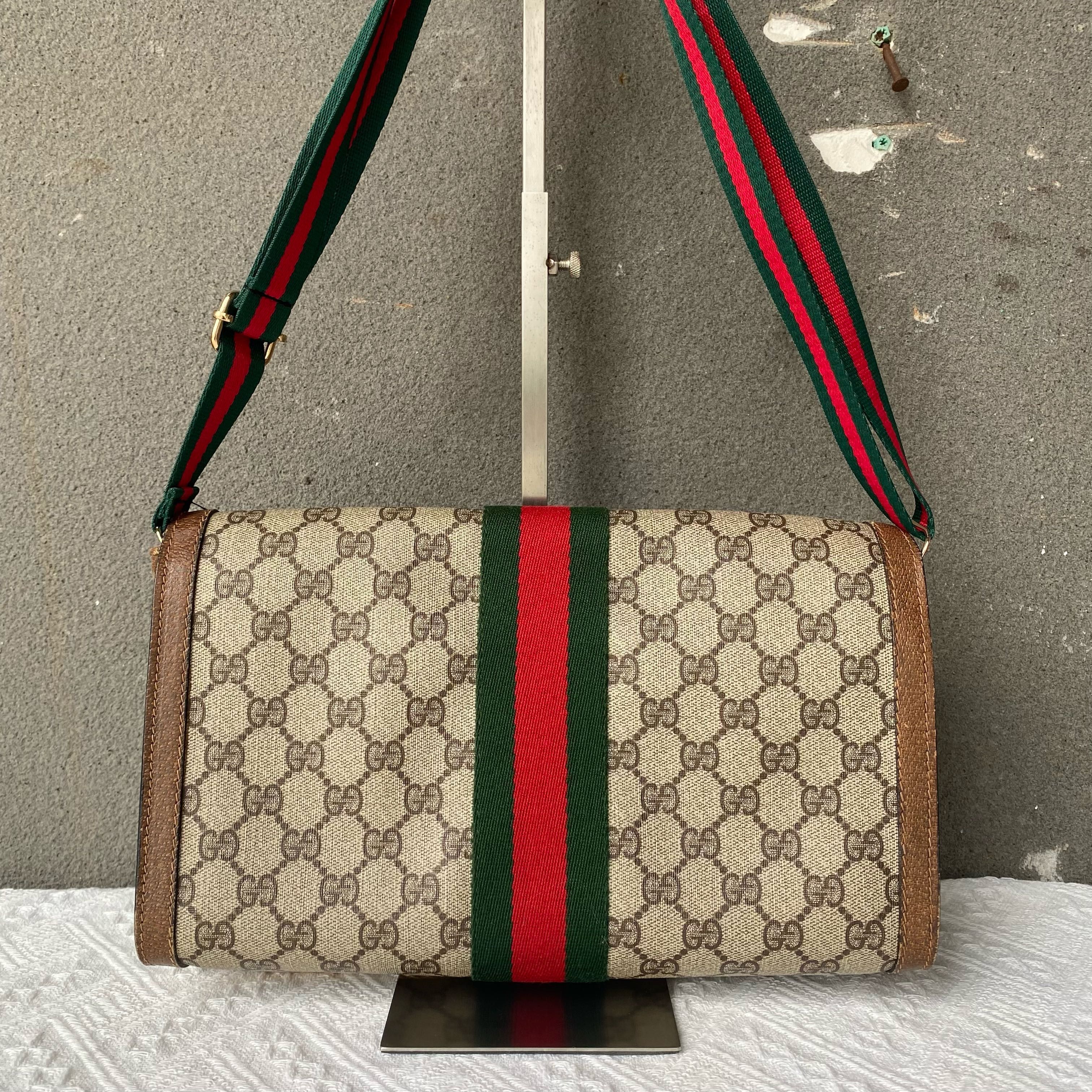 Gucci Gucci Ophidia Coated Canvas Shoulder Bag Size ONE SIZE - 3 Thumbnail