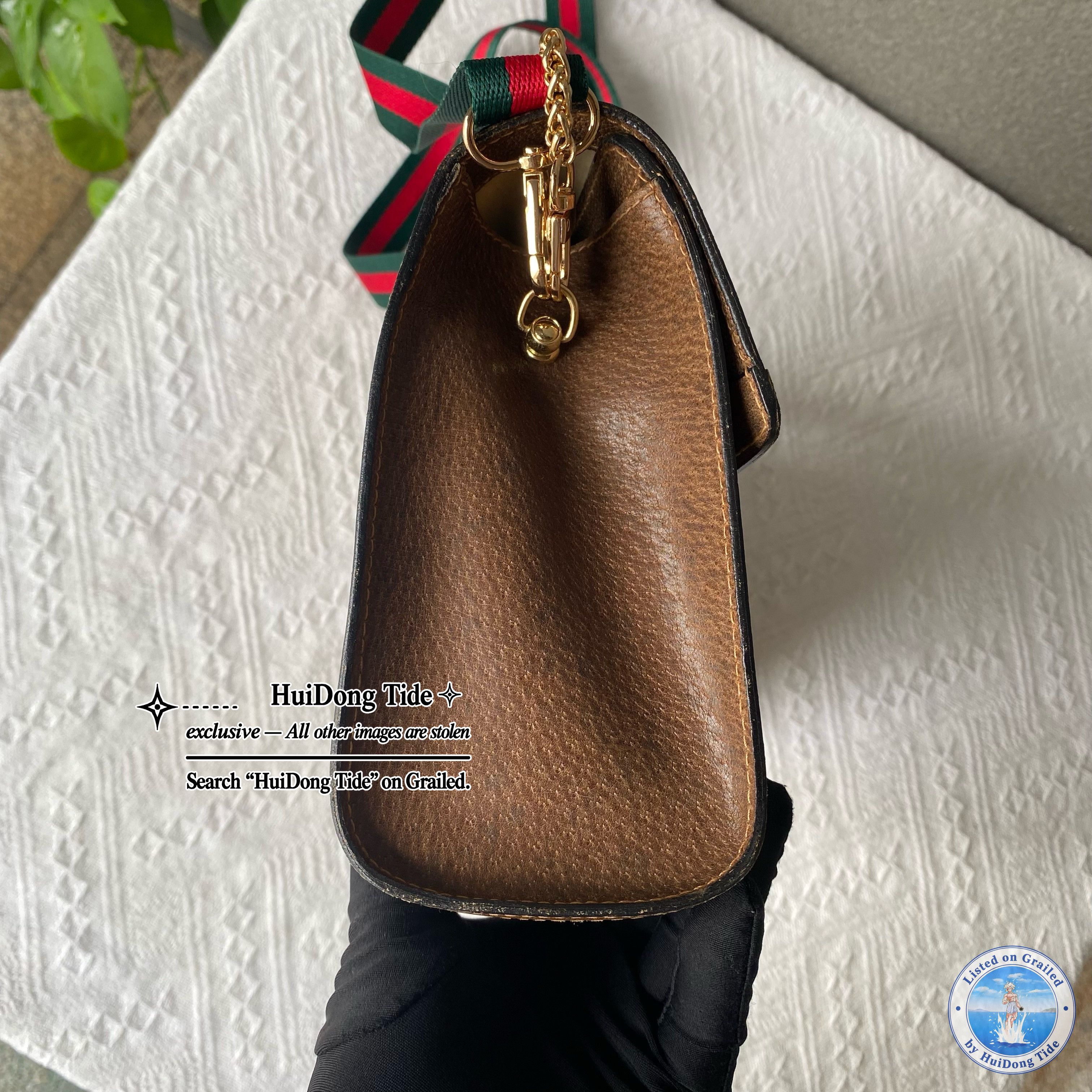Gucci Gucci Ophidia Coated Canvas Shoulder Bag Size ONE SIZE - 5 Thumbnail