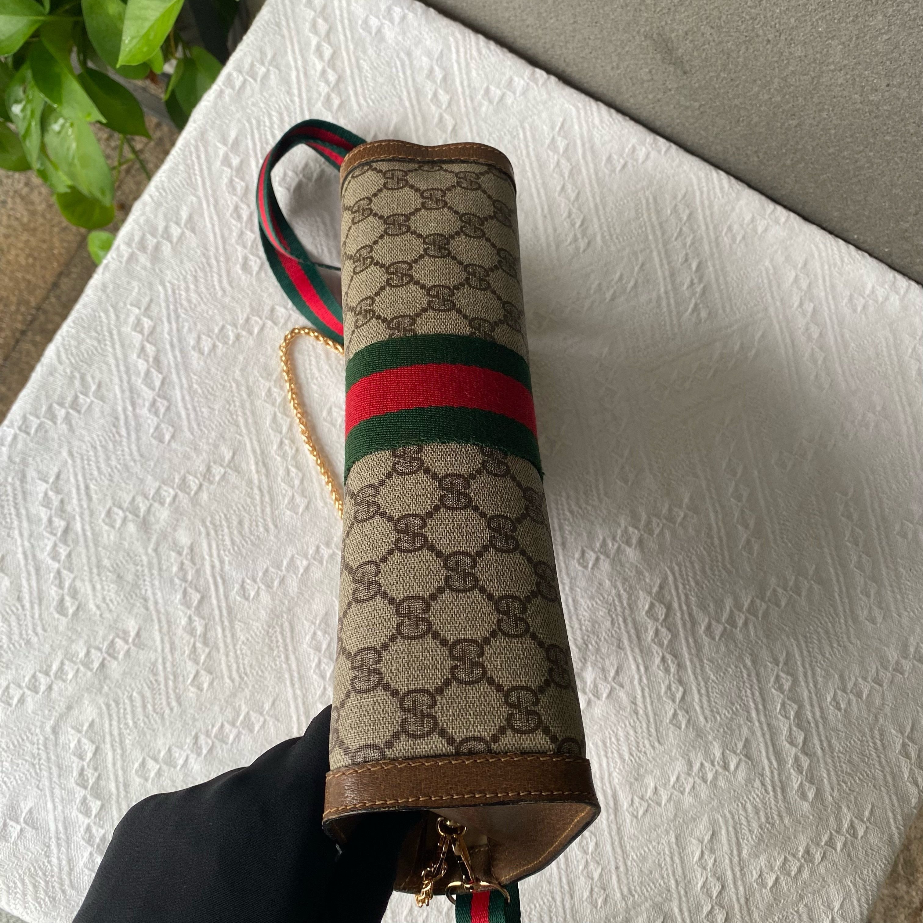 Gucci Gucci Ophidia Coated Canvas Shoulder Bag Size ONE SIZE - 7 Thumbnail
