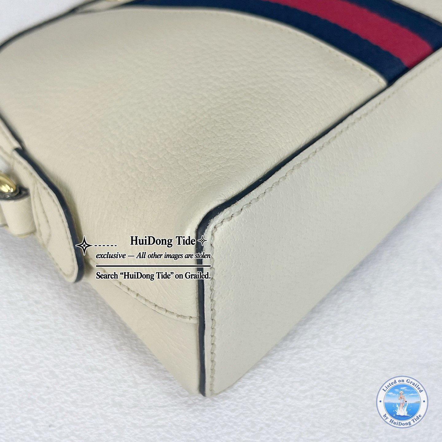 Gucci Gucci Ophidia Stripe Leather Crossbody Bag Size ONE SIZE - 15 Thumbnail