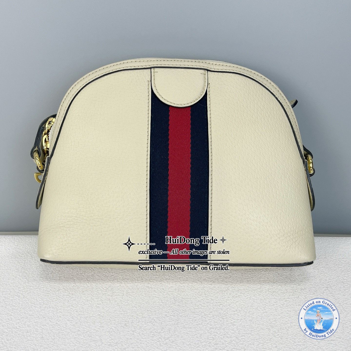 Gucci Gucci Ophidia Stripe Leather Crossbody Bag Size ONE SIZE - 5 Thumbnail