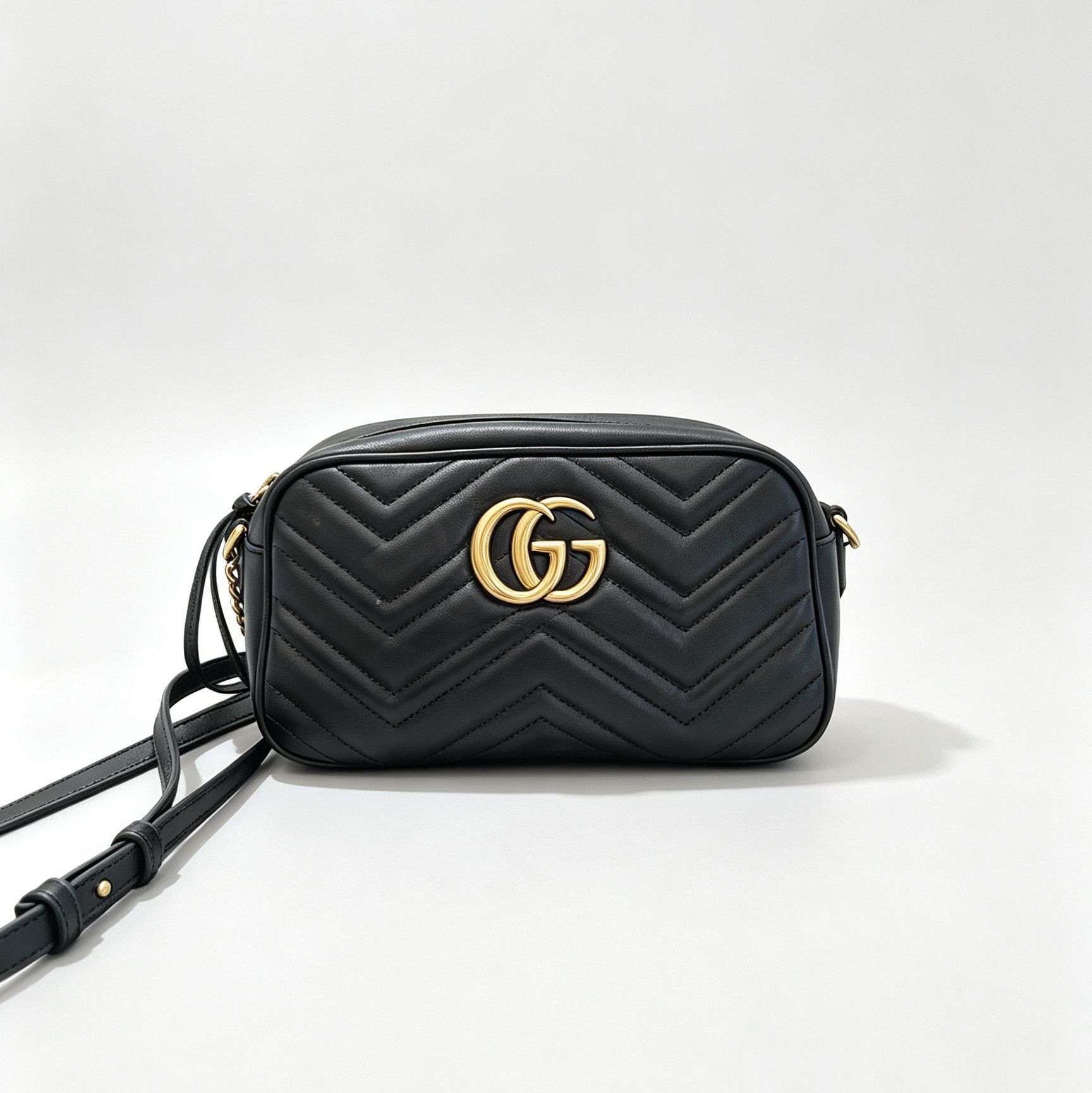 Gucci Gucci Marmont Matelasse Camera Bag Size Small Size ONE SIZE - 2 Thumbnail