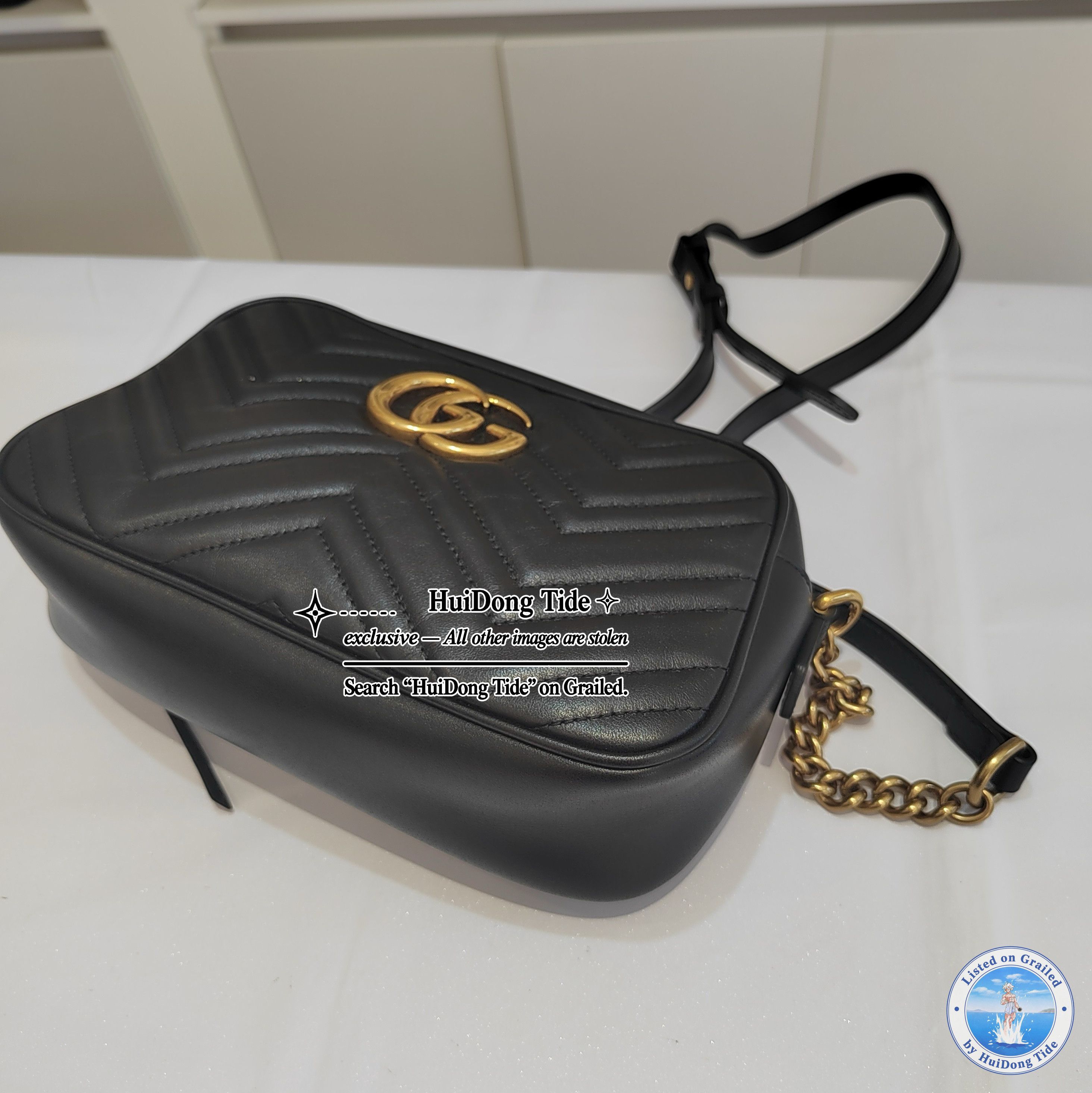 Gucci Gucci Marmont Matelasse Camera Bag Size Small Size ONE SIZE - 5 Thumbnail