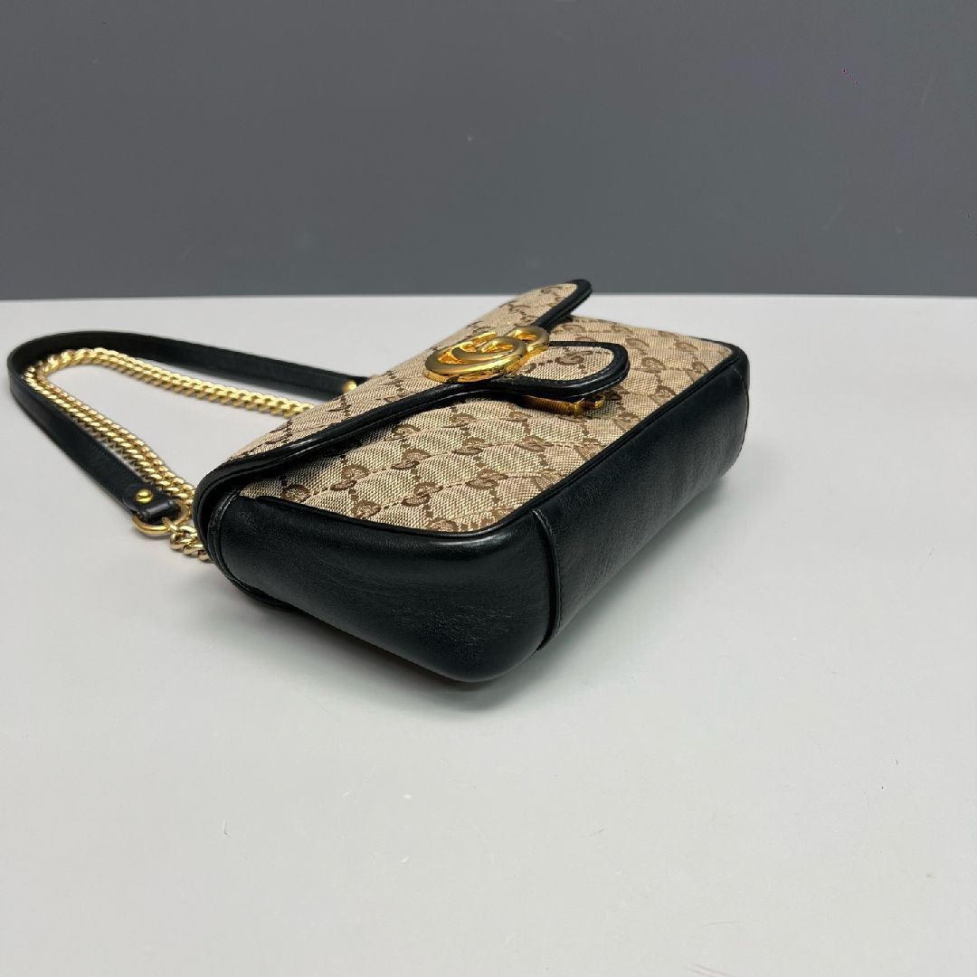 Gucci Gucci GG Marmont Canvas Shoulder Bag Size ONE SIZE - 7 Thumbnail