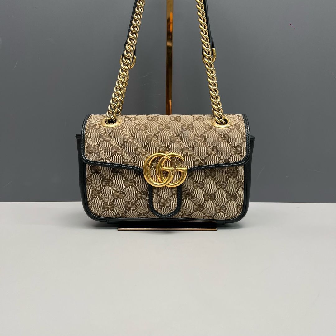 Gucci Gucci GG Marmont Canvas Shoulder Bag Size ONE SIZE - 2 Thumbnail