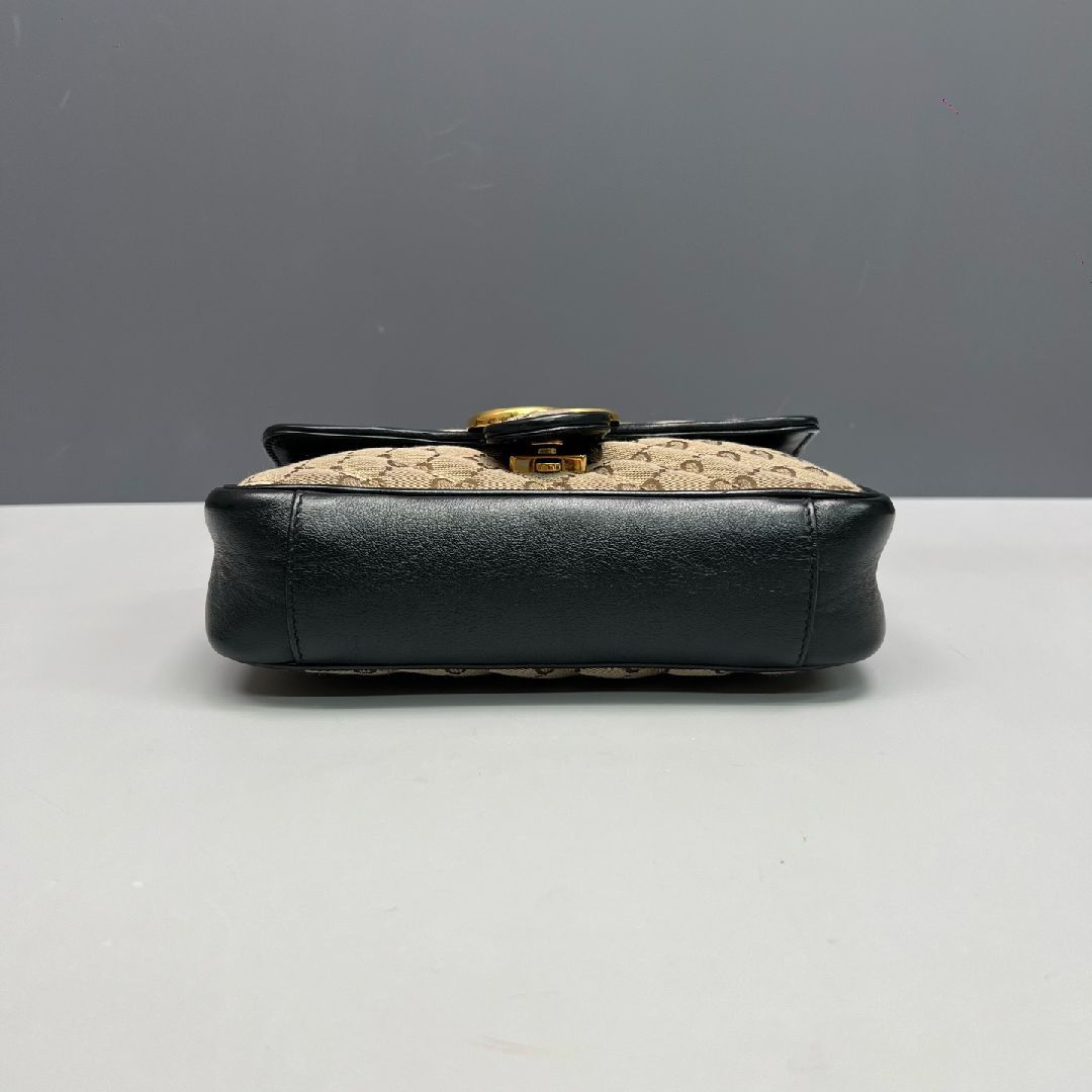 Gucci Gucci GG Marmont Canvas Shoulder Bag Size ONE SIZE - 5 Thumbnail