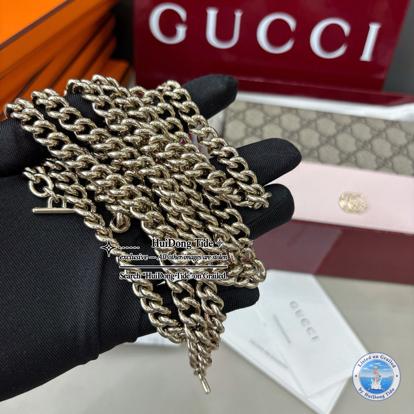 Gucci Gucci GG Marmont Logo Canvas Crossbody Bag ONE SIZE Size ONE SIZE - 10 Thumbnail
