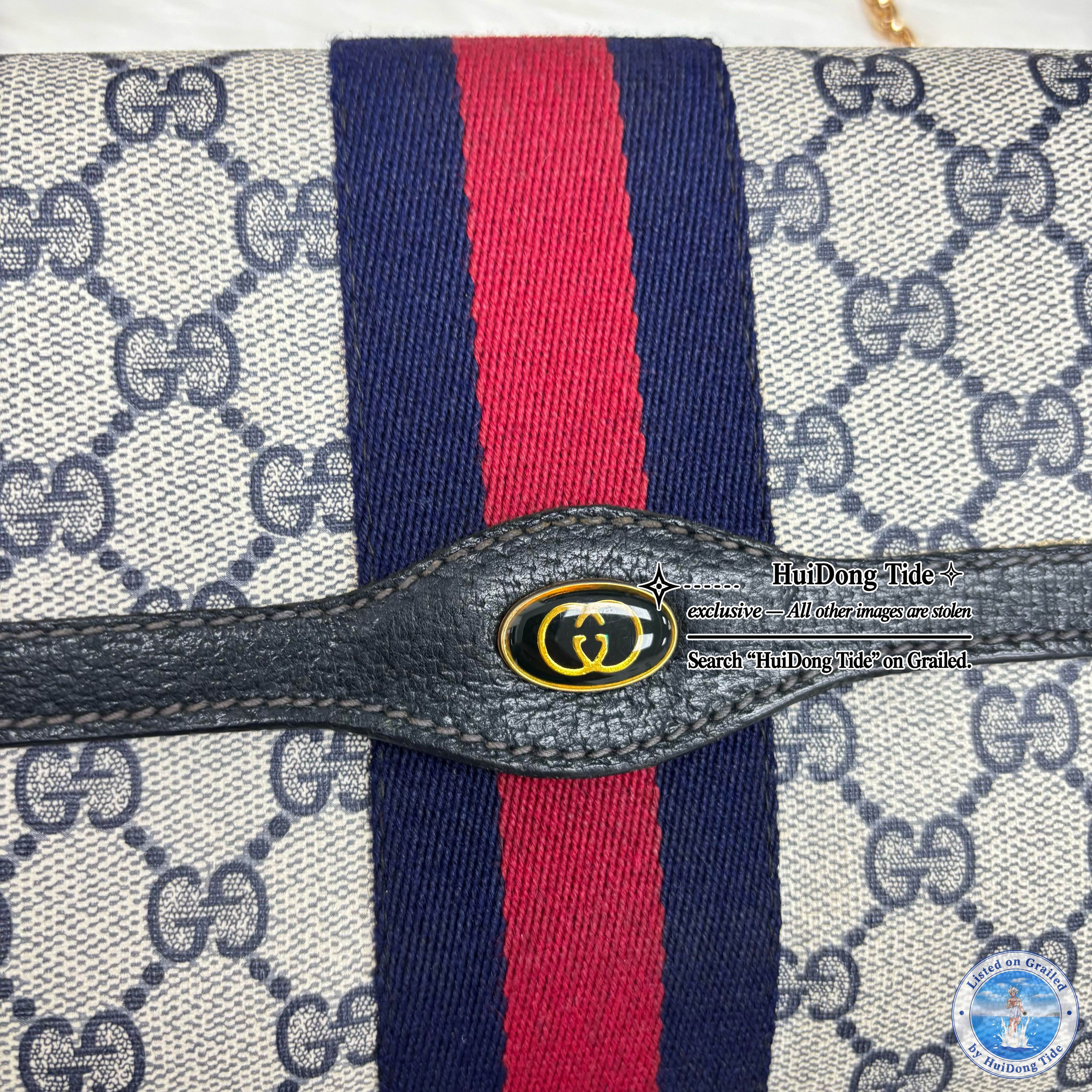 Gucci Gucci Ophidia GG Coated Canvas Handle Bag Size ONE SIZE Size ONE SIZE - 8 Thumbnail