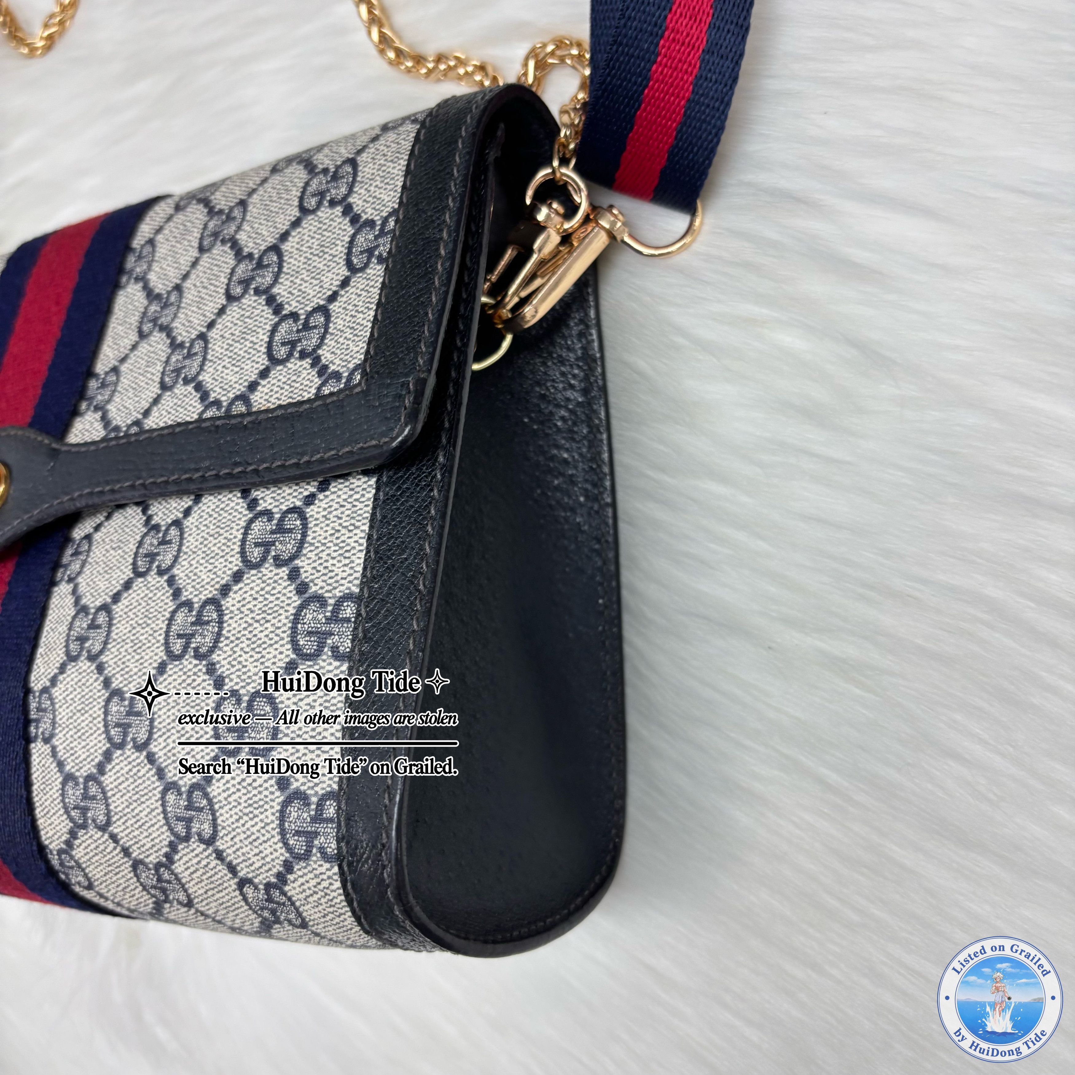 Gucci Gucci Ophidia GG Coated Canvas Handle Bag Size ONE SIZE Size ONE SIZE - 5 Thumbnail