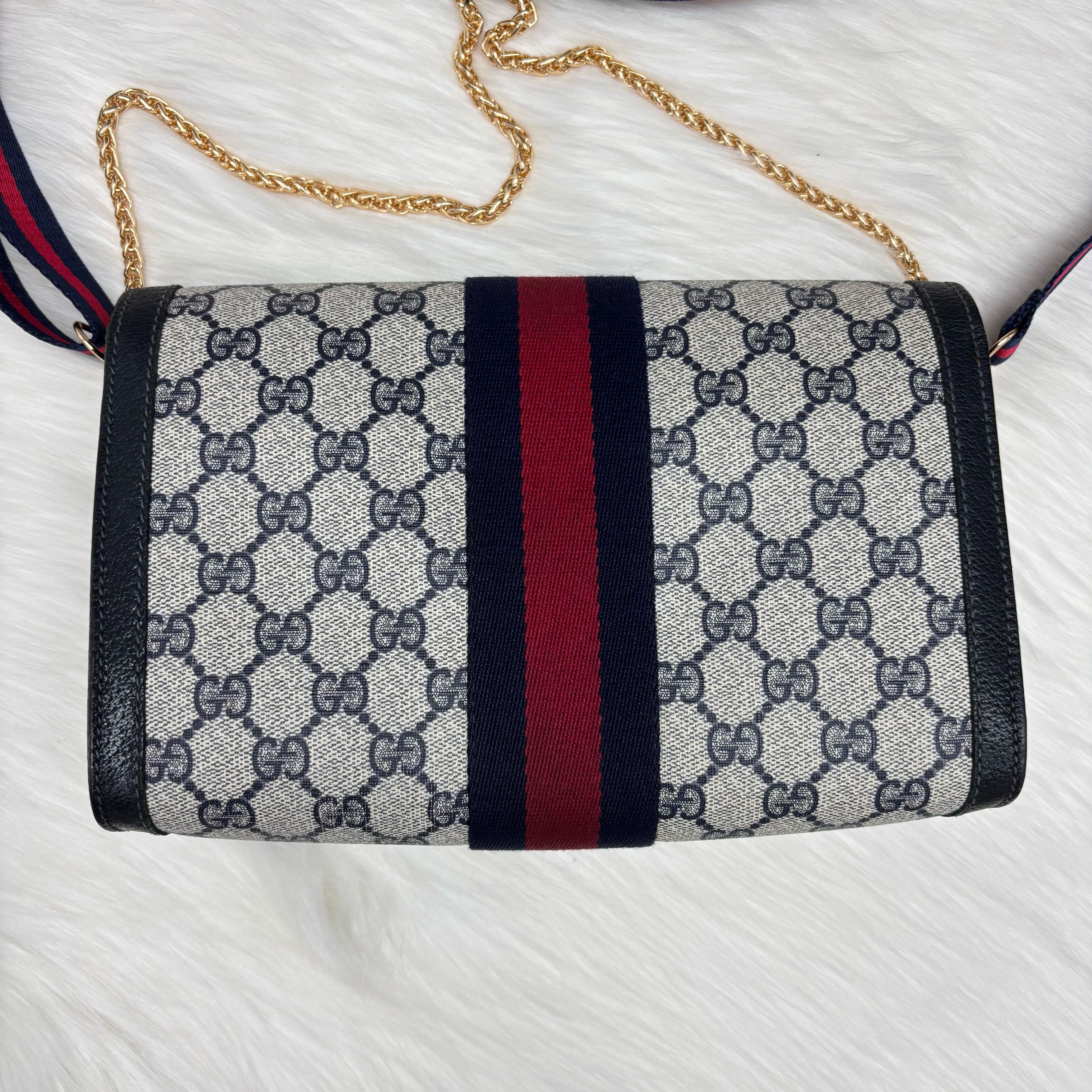 Gucci Gucci Ophidia GG Coated Canvas Handle Bag Size ONE SIZE Size ONE SIZE - 4 Thumbnail