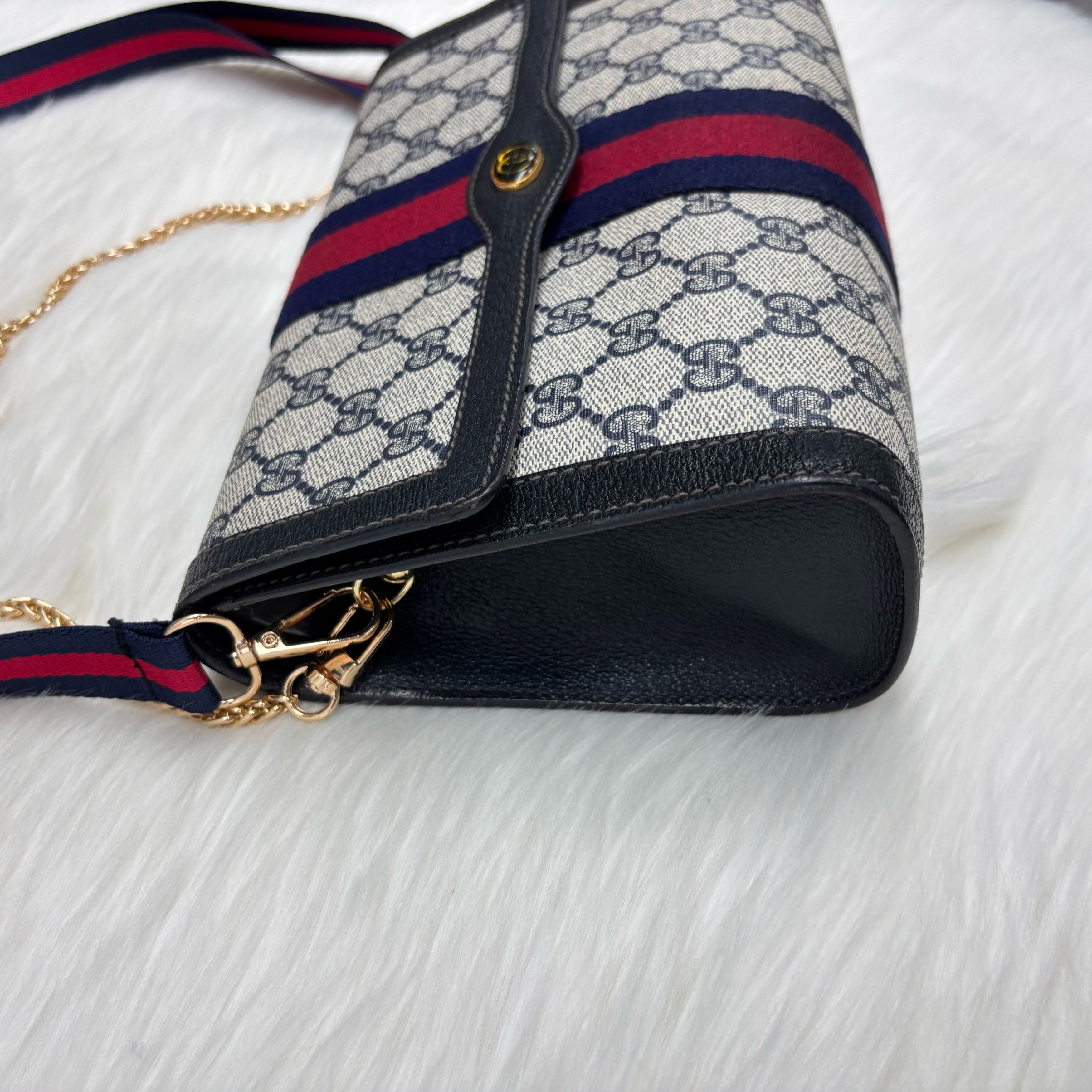 Gucci Gucci Ophidia GG Coated Canvas Handle Bag Size ONE SIZE Size ONE SIZE - 6 Thumbnail