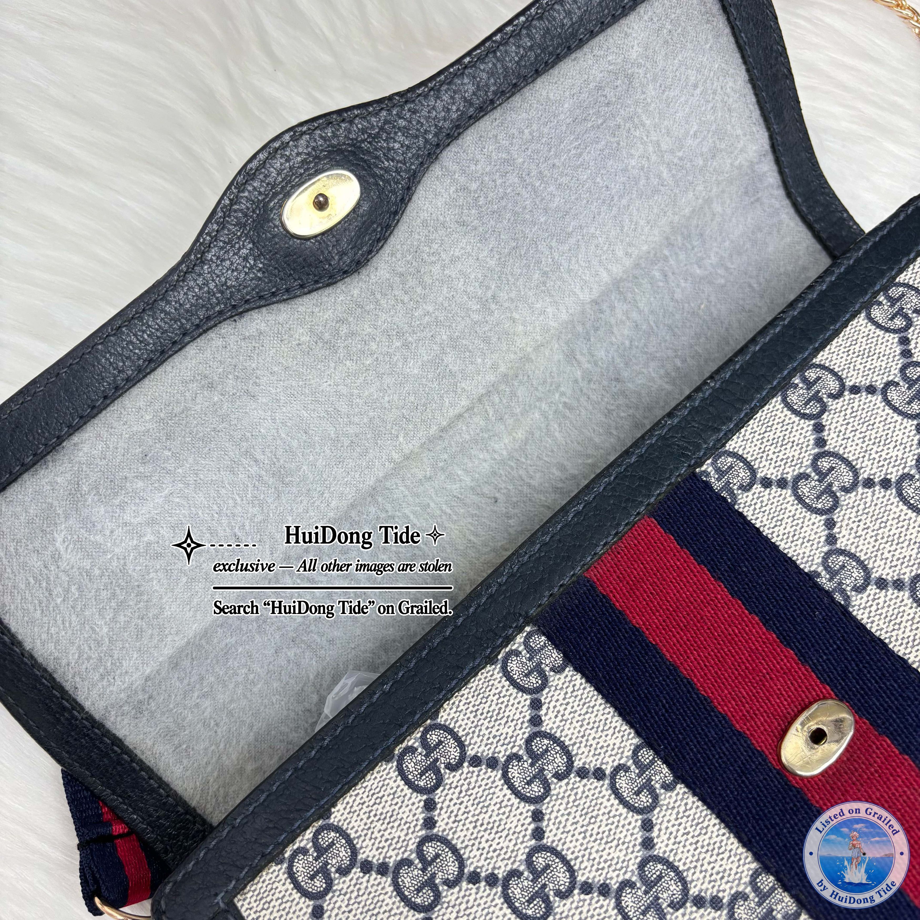 Gucci Gucci Ophidia GG Coated Canvas Handle Bag Size ONE SIZE Size ONE SIZE - 10 Thumbnail