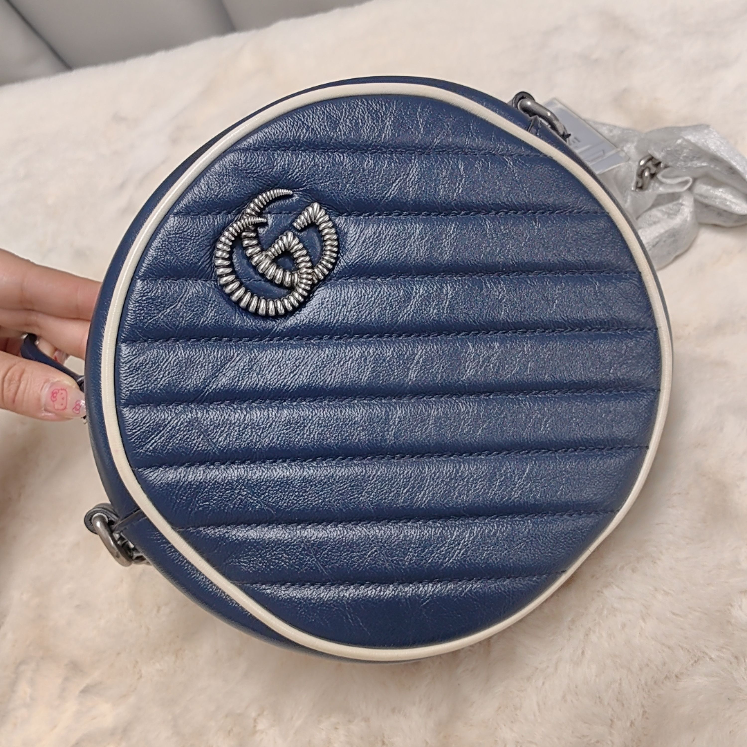 Gucci Gucci GG Marmont Quilted Leather Shoulder Bag Size ONE SIZE - 4 Thumbnail