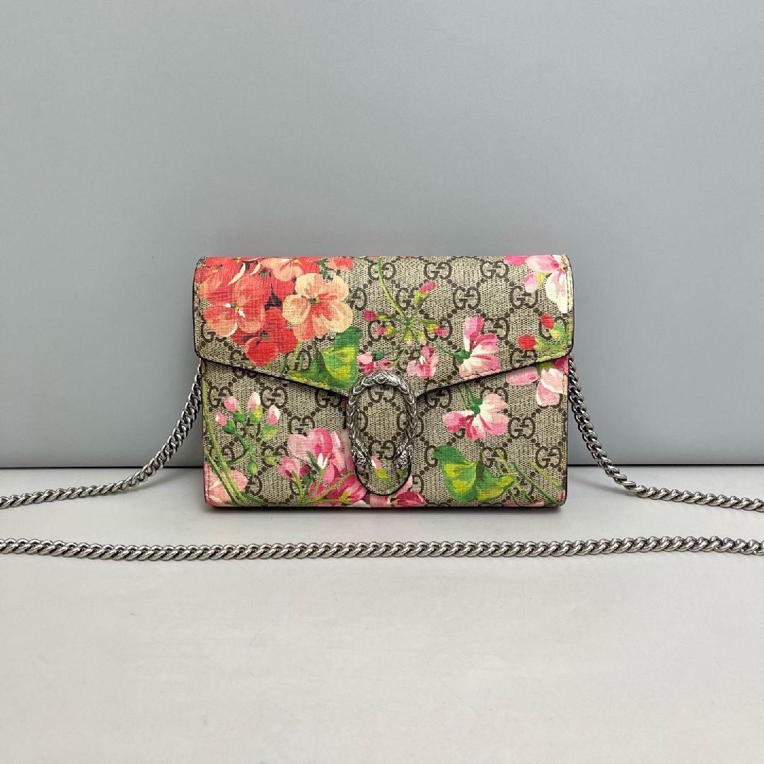 Gucci Gucci Floral Dionysus Wallet on Chain Bag Size ONE SIZE - 2 Thumbnail