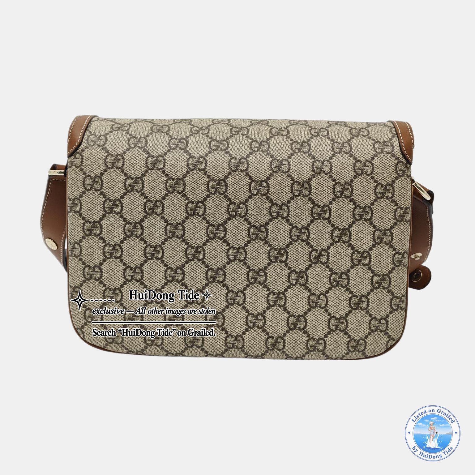 Gucci Gucci Horsebit 1955 GG Supreme Shoulder Bag Size ONE SIZE - 5 Thumbnail