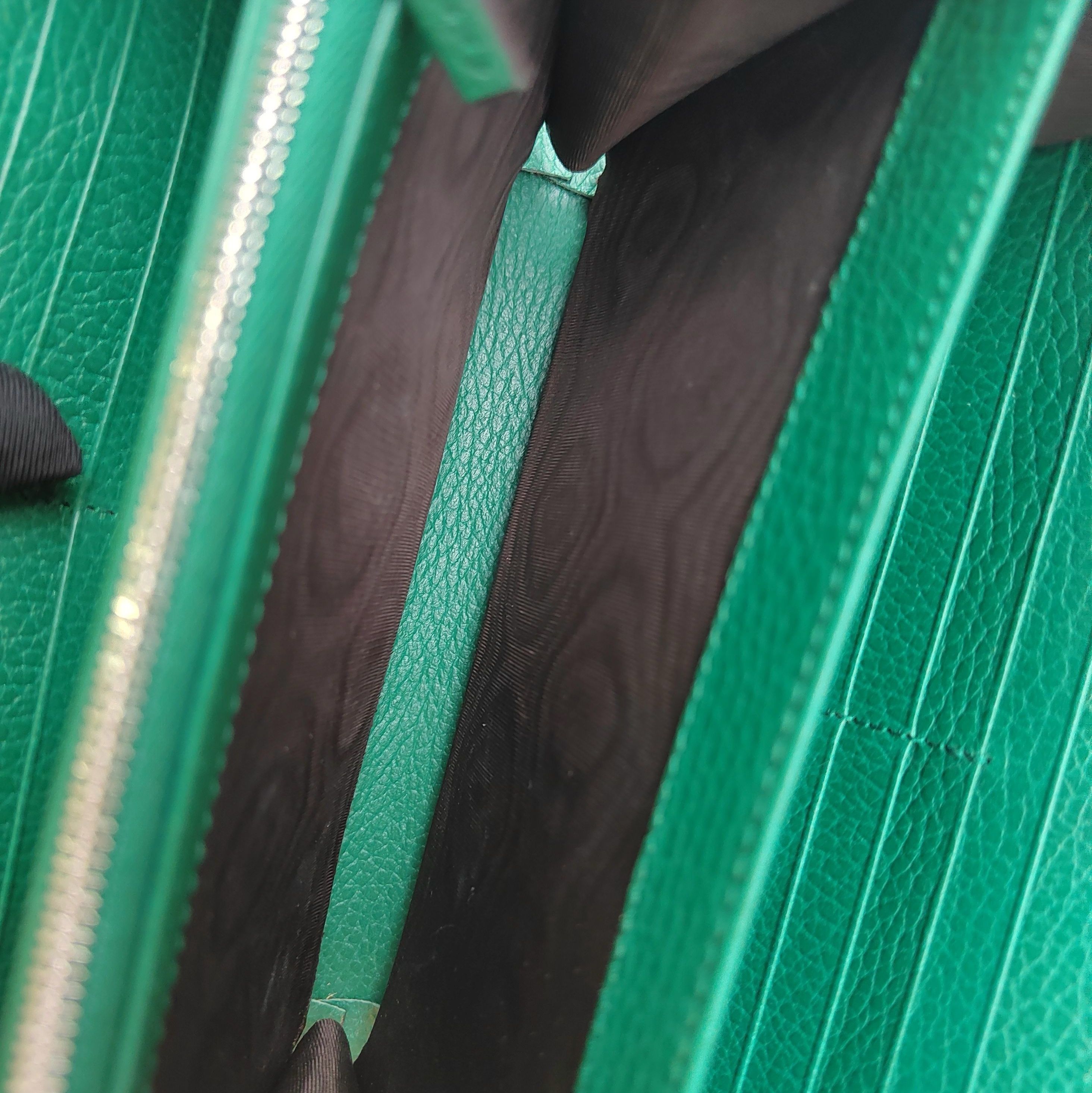 Gucci Gucci Dionysus Green Leather Tiger Head Shoulder Bag Size ONE SIZE - 7 Thumbnail