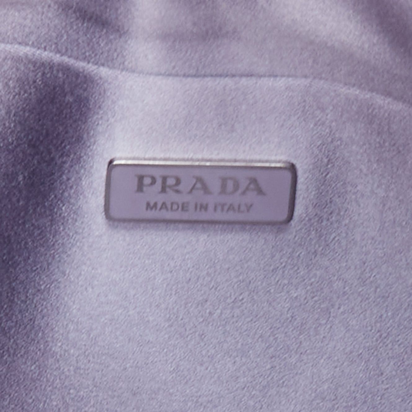 Prada PRADA Cleo blue crystal encrusted satin triangle logo underarm shoulder bag Size ONE SIZE - 10 Thumbnail