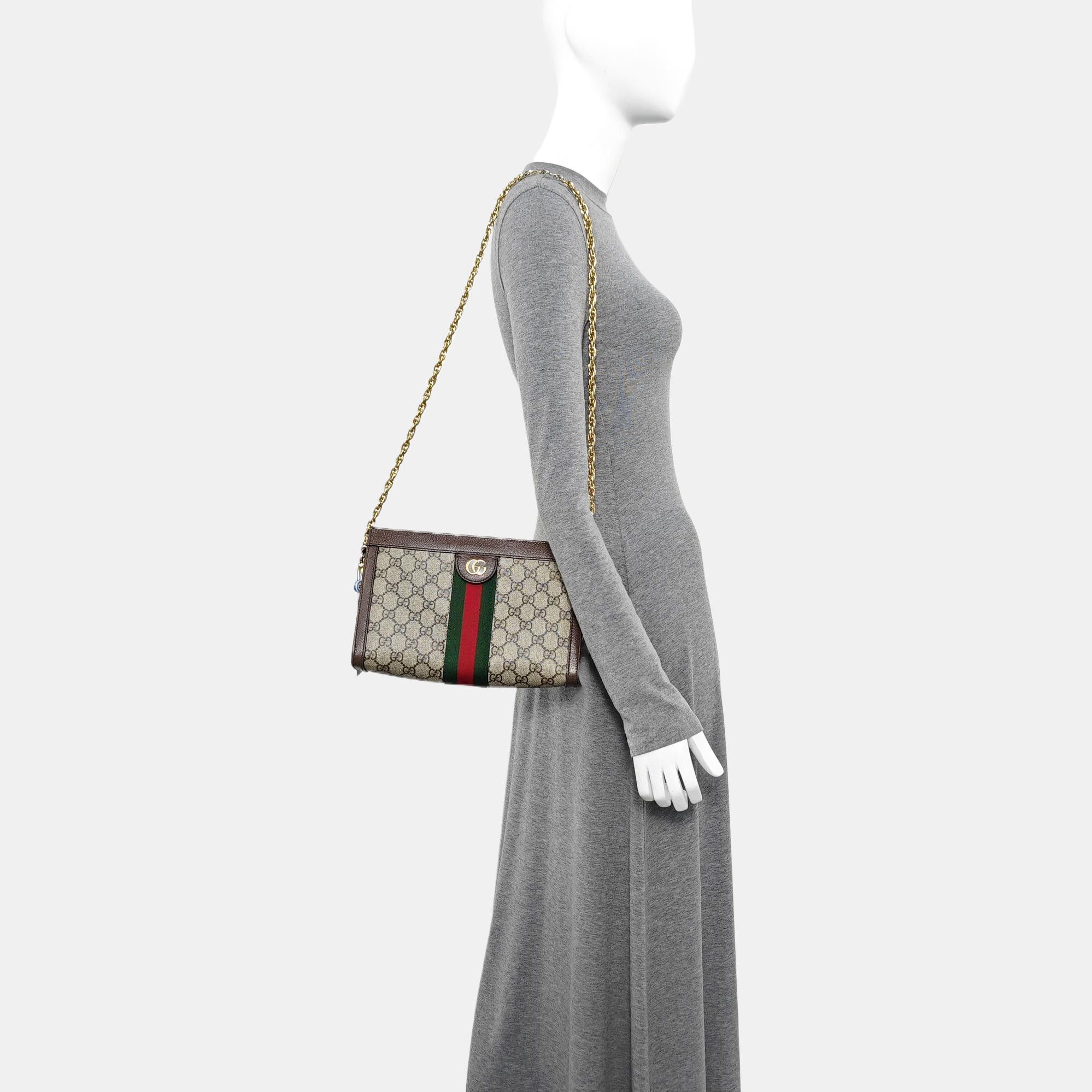 Gucci Gucci Ophidia GG Canvas Shoulder Bag One Size Size ONE SIZE - 2 Thumbnail