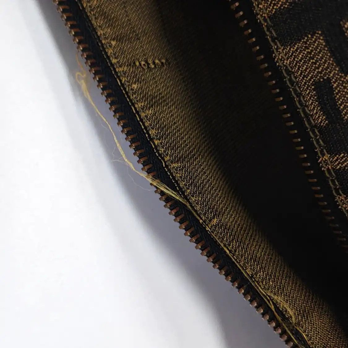 Fendi FENDI brown canvas doubleF handbag gold hardware Size ONE SIZE - 9 Thumbnail