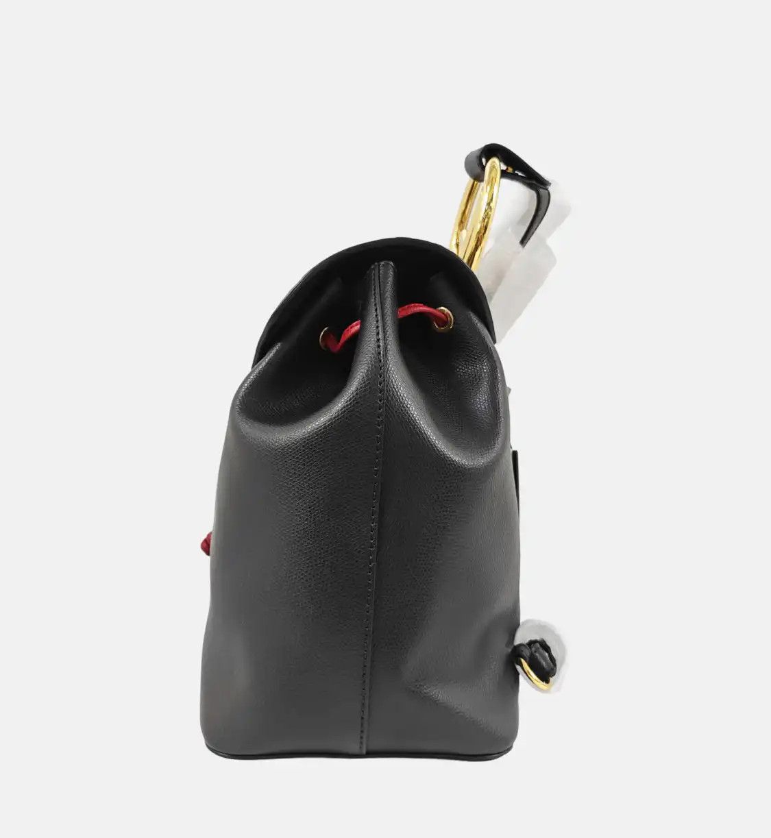 Fendi FENDI black cowhide leather doubleF backpack gold hardware Size ONE SIZE - 3 Thumbnail