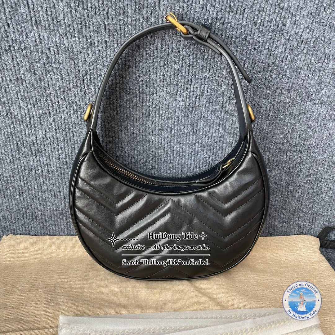 Gucci Gucci GG Marmont Quilted Leather Shoulder Bag Size ONE SIZE - 3 Thumbnail