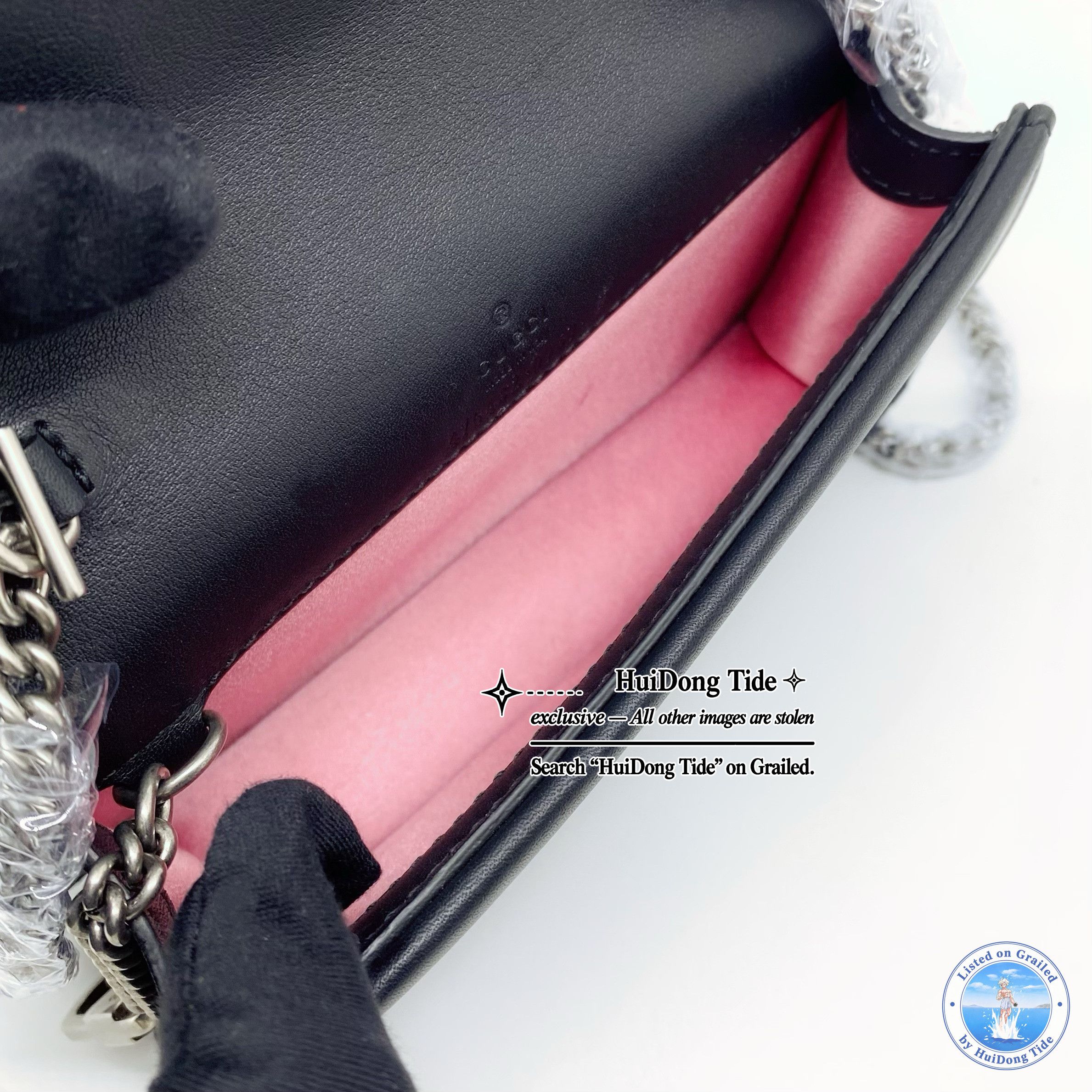 Gucci Gucci Dionysus Velvet Crystal Shoulder Bag Size ONE SIZE - 7 Thumbnail
