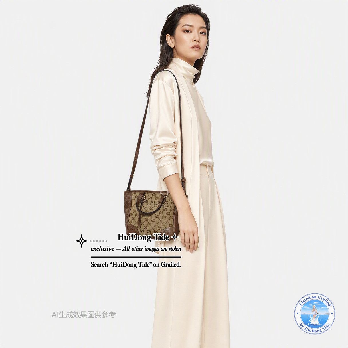 Gucci Gucci Bree GG Monogram Tote Bag ONE SIZE Size ONE SIZE - 2 Thumbnail